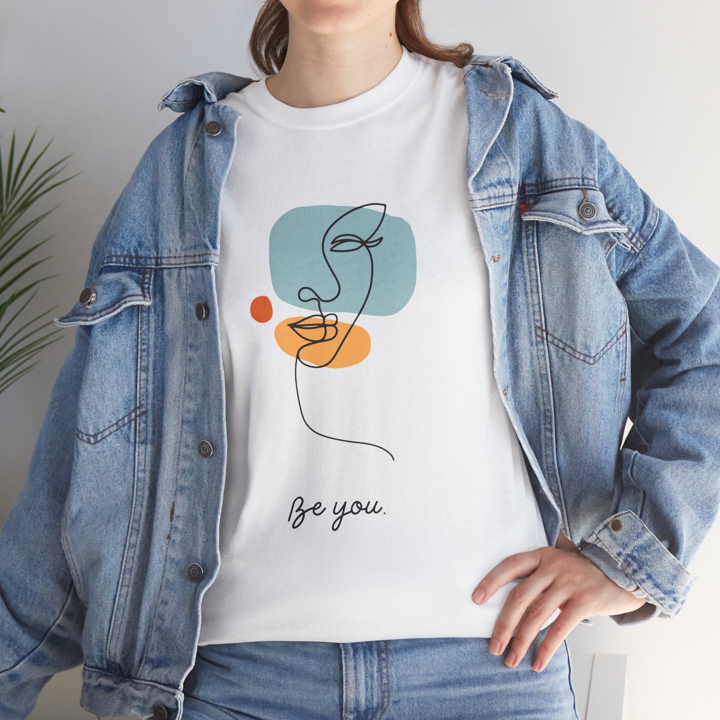 Be You Unisex Cotton Tee - Inspirational Graphic Tee for Self-Love, Gift for Friends, Casual Wear, Birthday, Everyday Comfort