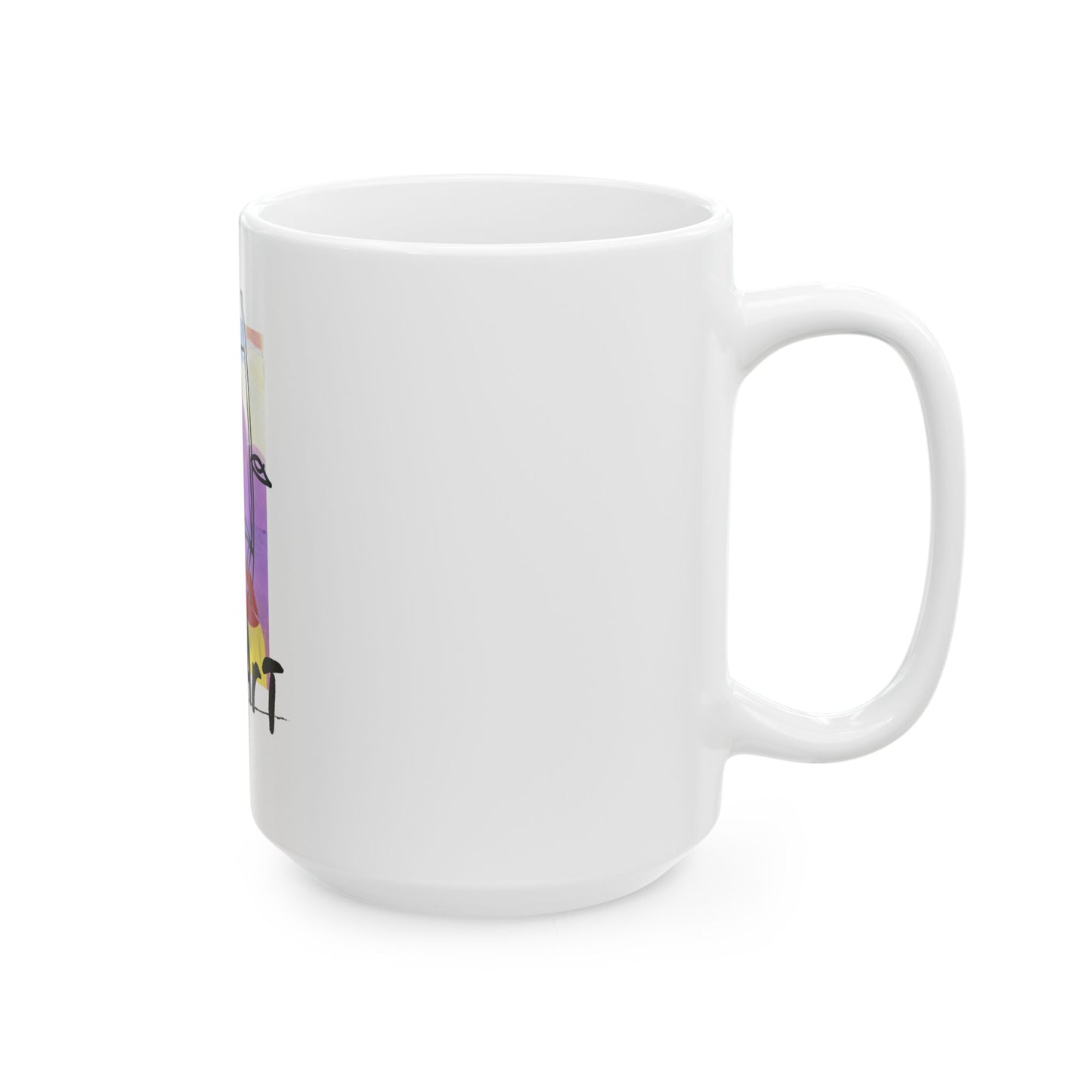 Artistic Ceramic Mug: "You Are Art" Coffee Cup for Artists, Creative Souls, Gift for Art Lovers, Inspirational Drinkware