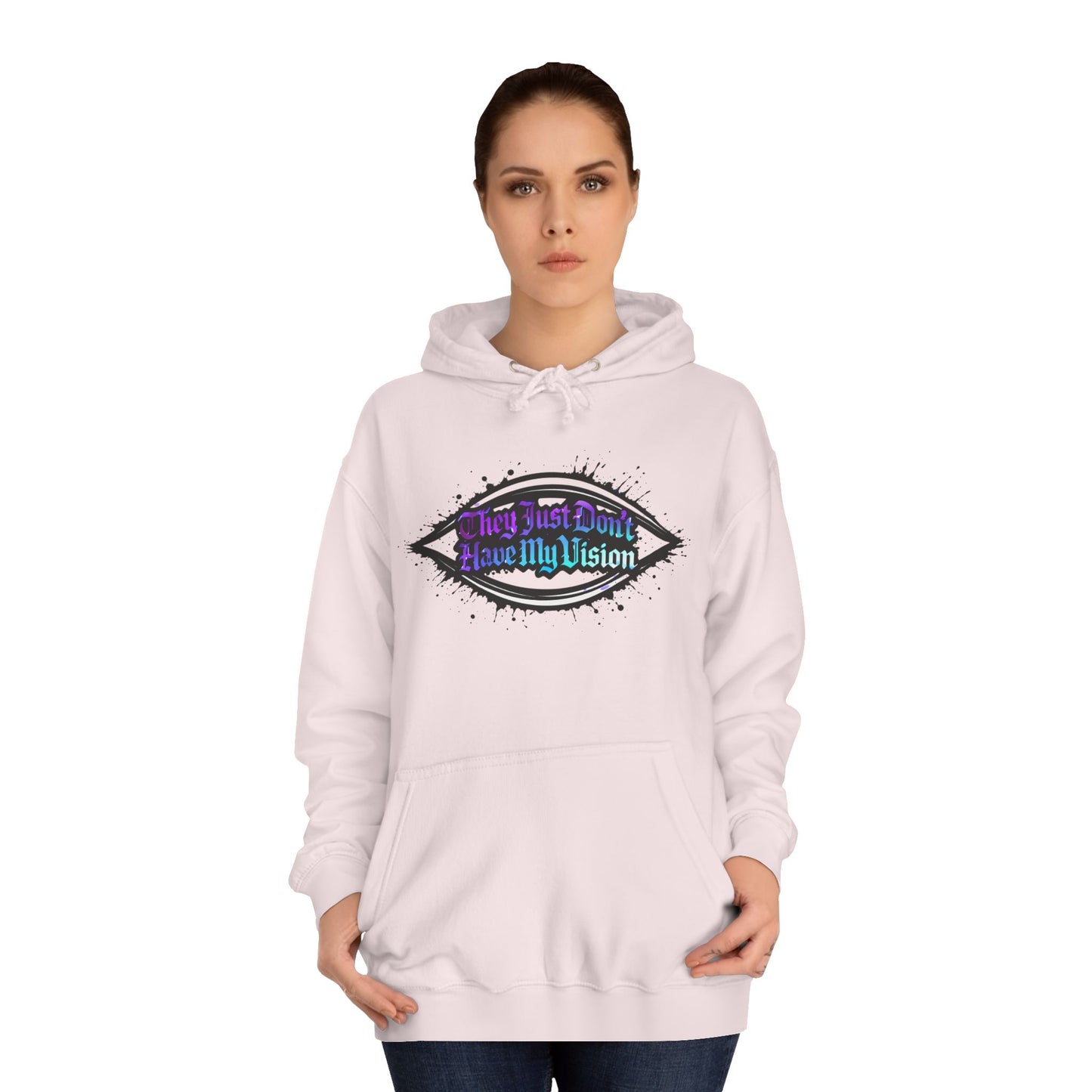 “VISION” Graphic Hoodie — Cosmic Art Pullover