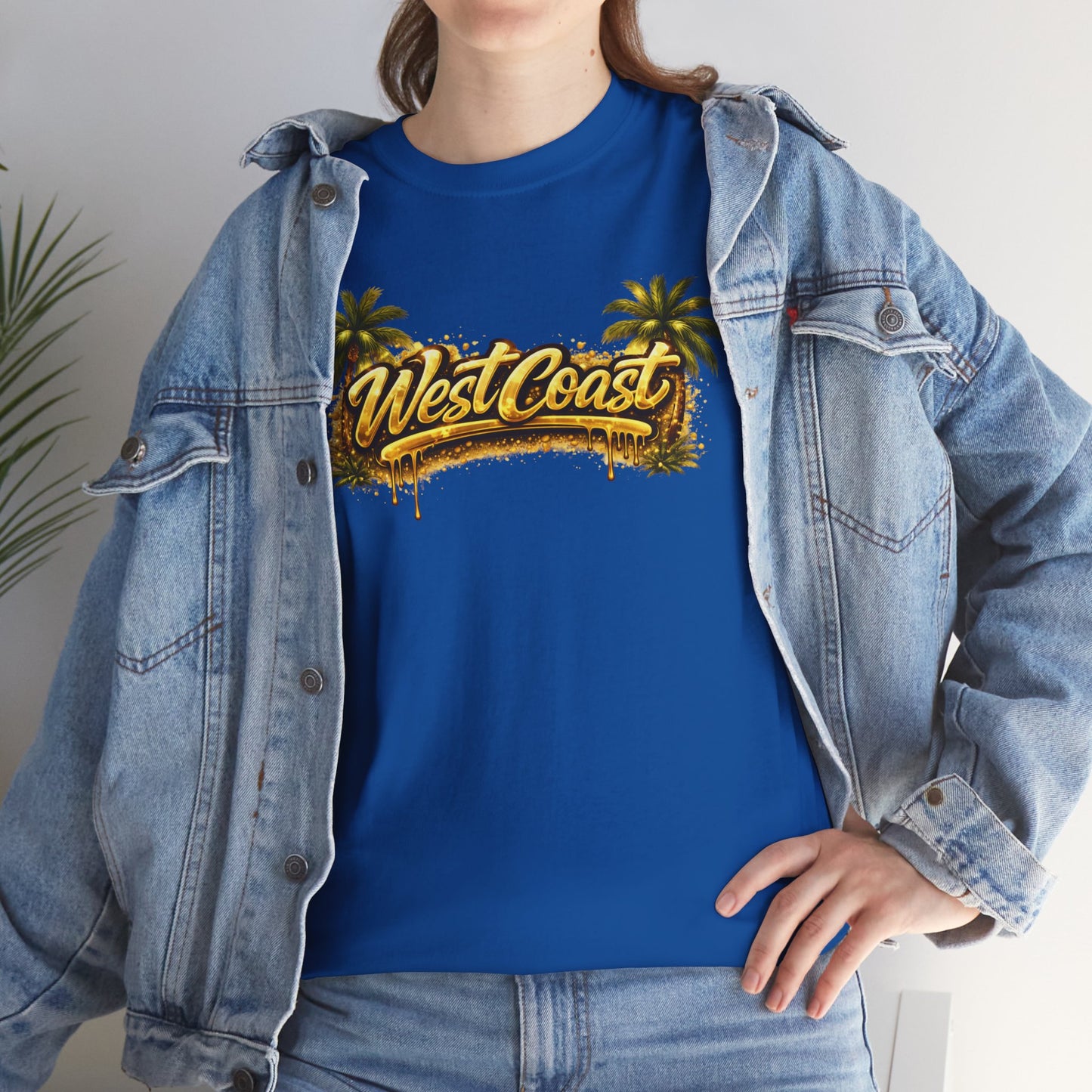 West Coast Palm Tree T-Shirt — Retro Surf Vibe Tee