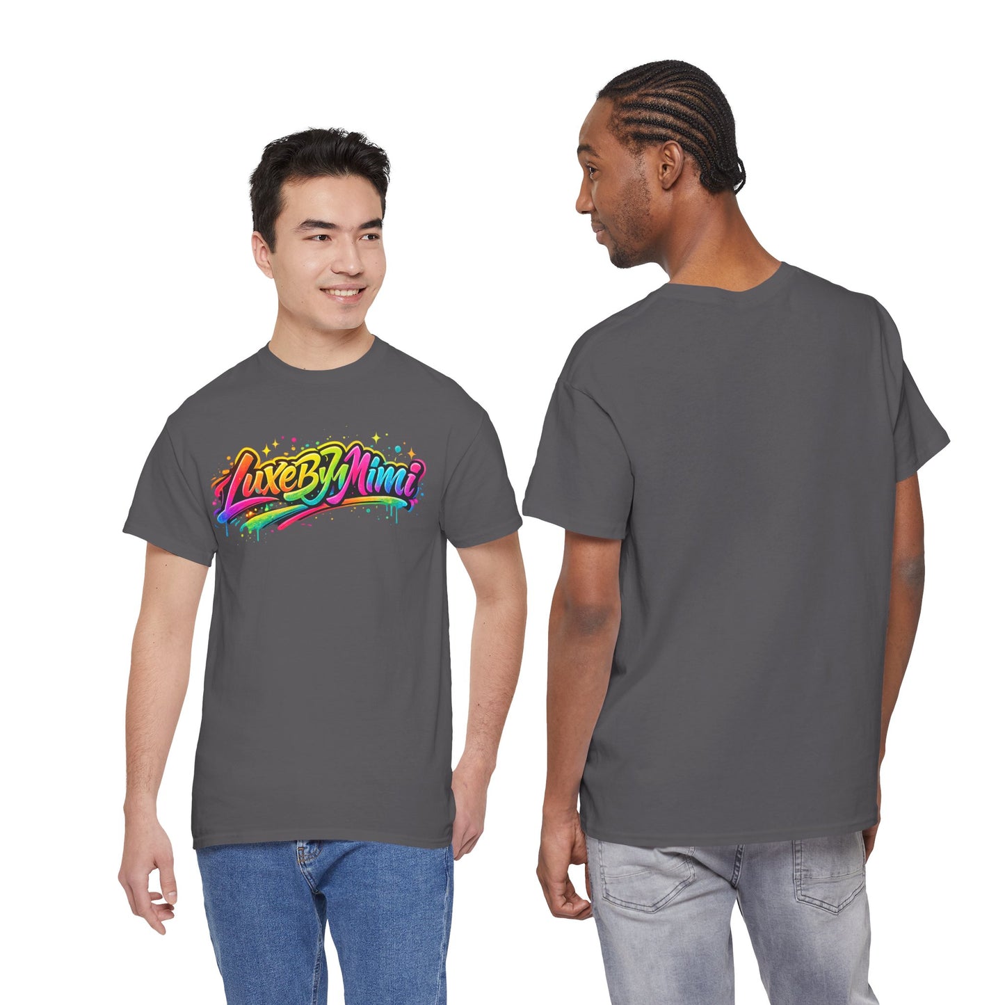 Graffiti Logo T-Shirt — 'Luxe By Mimi' Brand Colorful Streetwear Tee