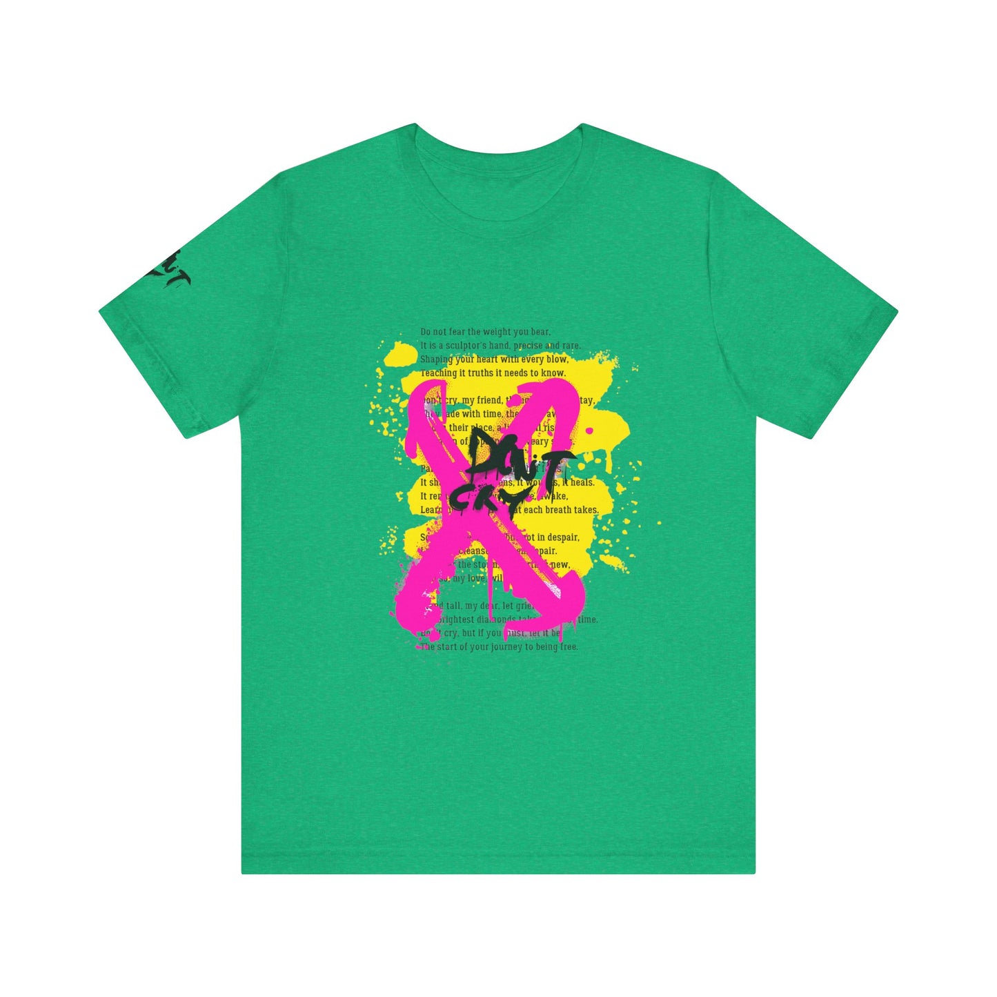 Inspirational Unisex Short Sleeve Tee - Journey to Self-Love & Empowerment