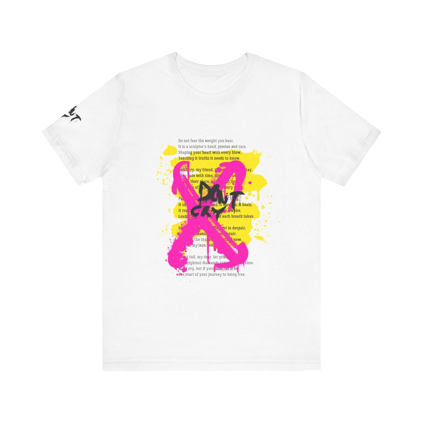 Inspirational Unisex Short Sleeve Tee - Journey to Self-Love & Empowerment