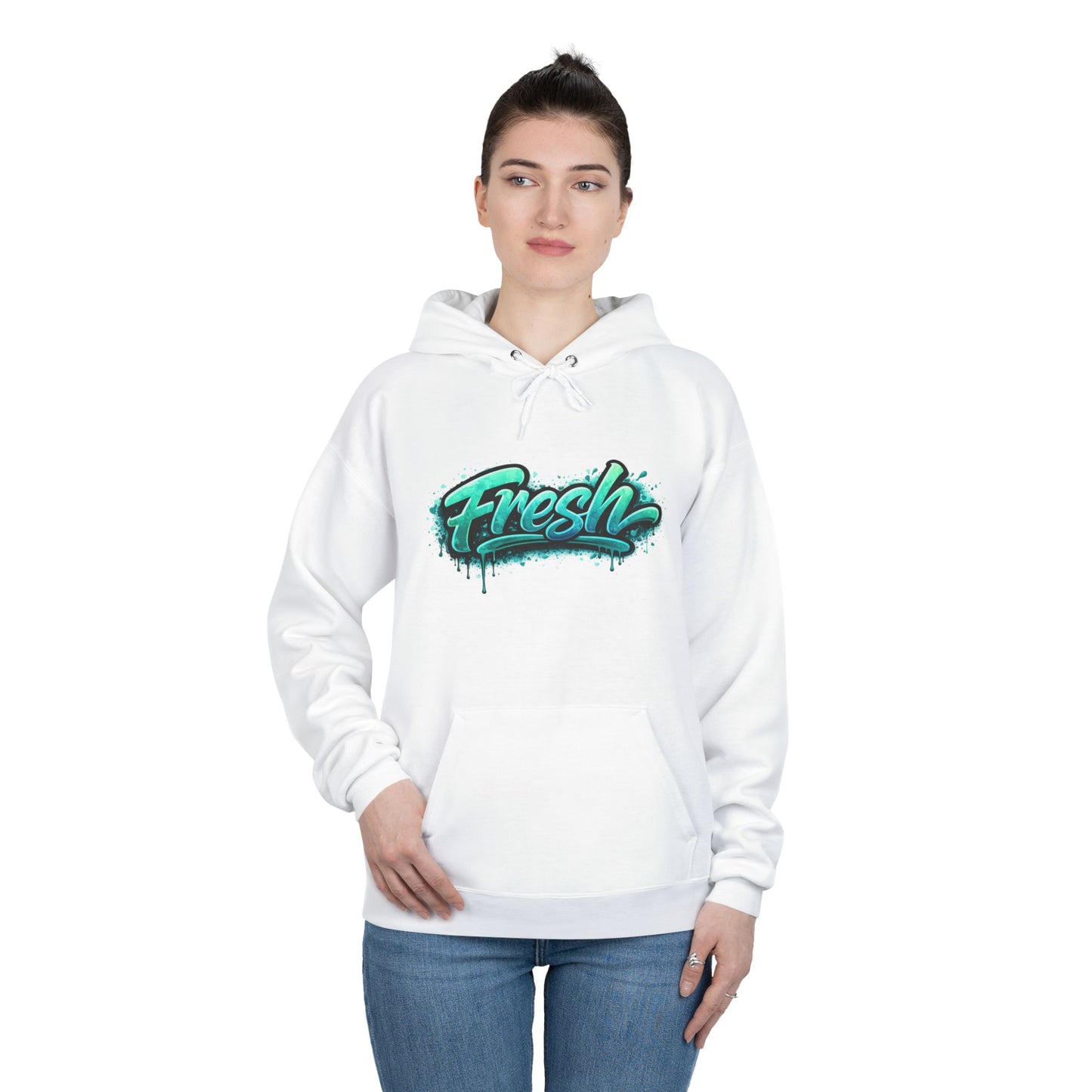 Fresh Graffiti Hoodie — Streetwear Pullover for Teens & Urban Style