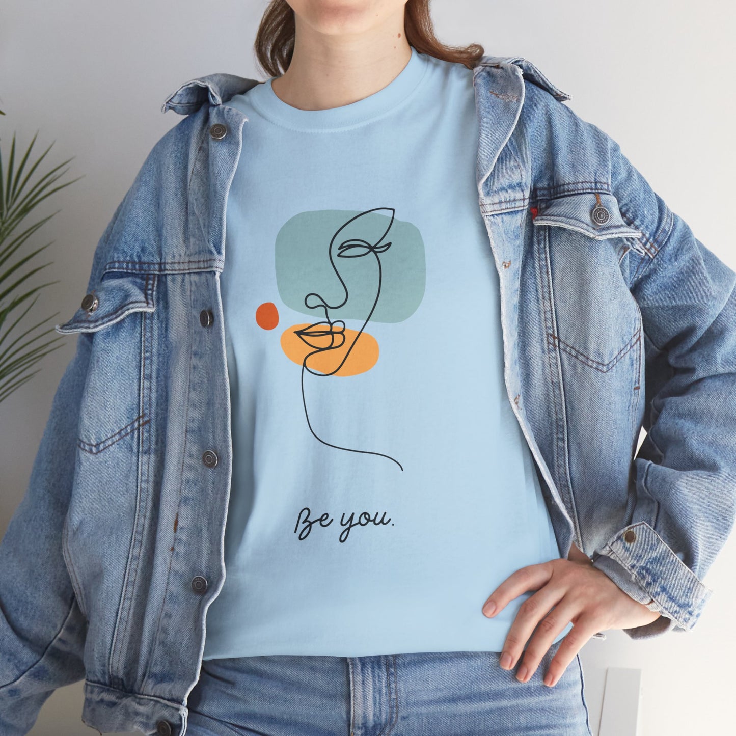 Be You Unisex Cotton Tee - Inspirational Graphic Tee for Self-Love, Gift for Friends, Casual Wear, Birthday, Everyday Comfort
