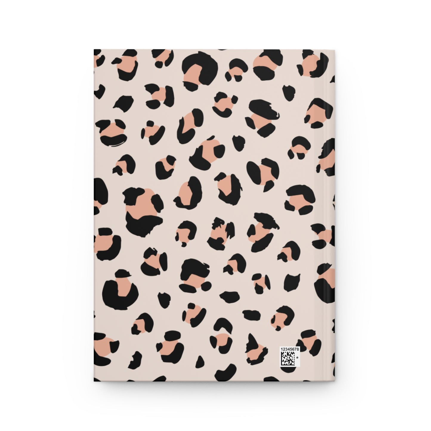 Leopard Print Hardcover Journal, Animal Print Diary, Stylish Notebook for Students, Great Gift for Writers, Trendy Journaling Companion