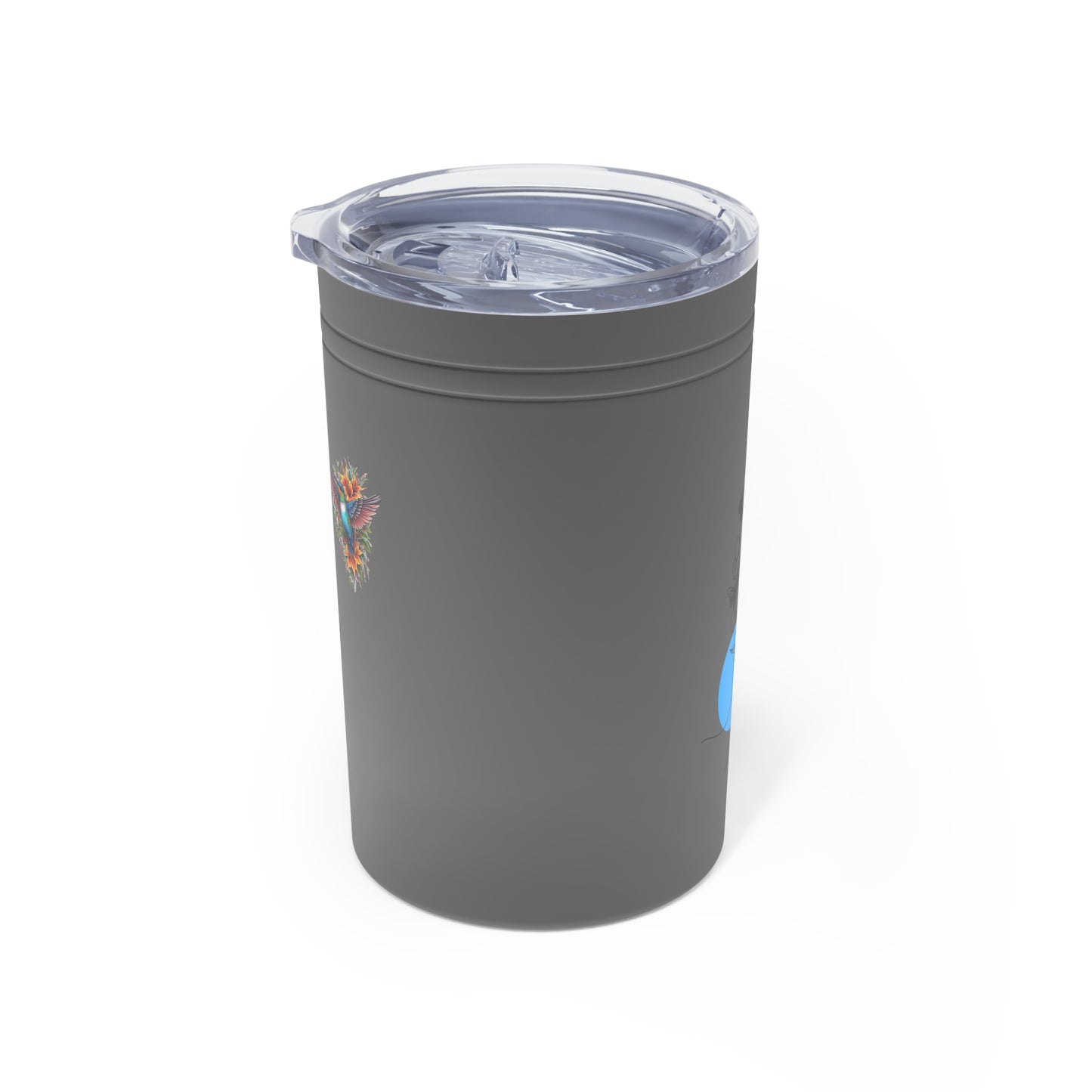 Butterfly & Hummingbird Vacuum Tumbler | Stylish Reusable Coffee Cup for Nature Lovers, Eco-Friendly Gift, Travel Mug, Personalized