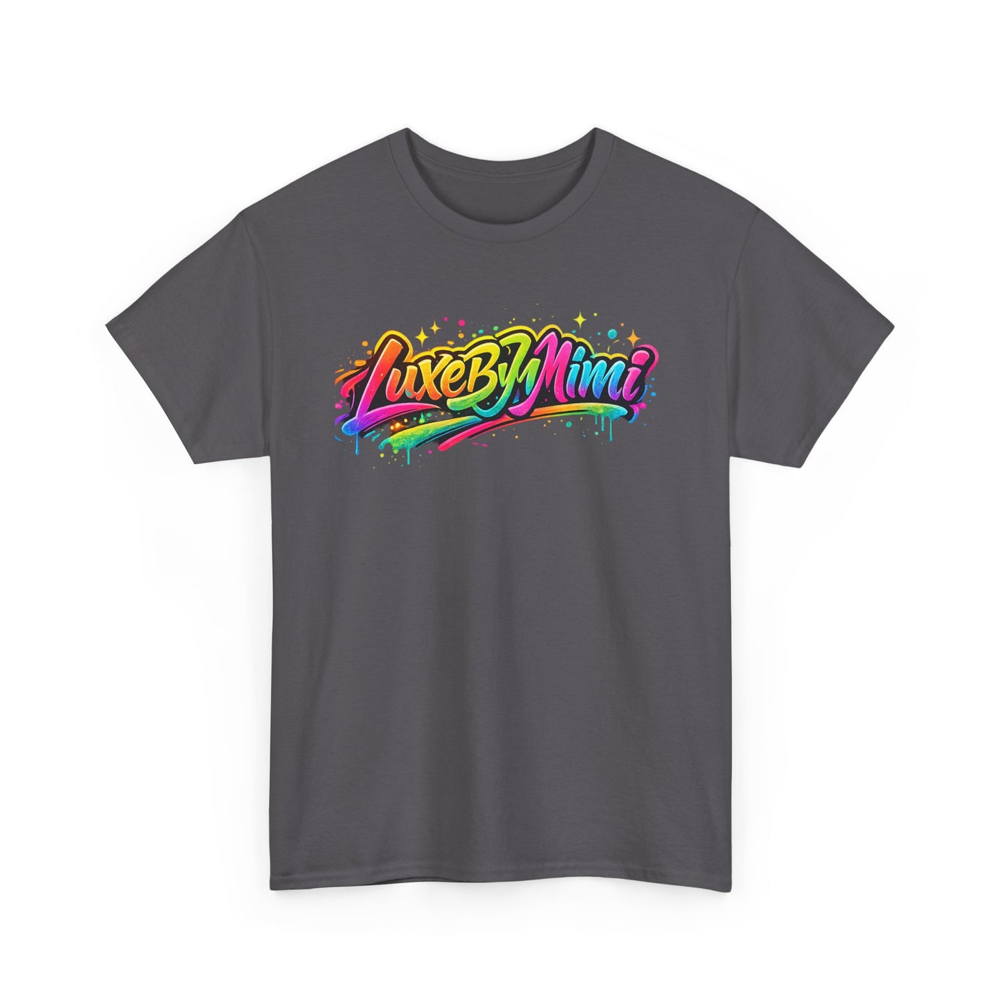 Graffiti Logo T-Shirt — 'Luxe By Mimi' Brand Colorful Streetwear Tee