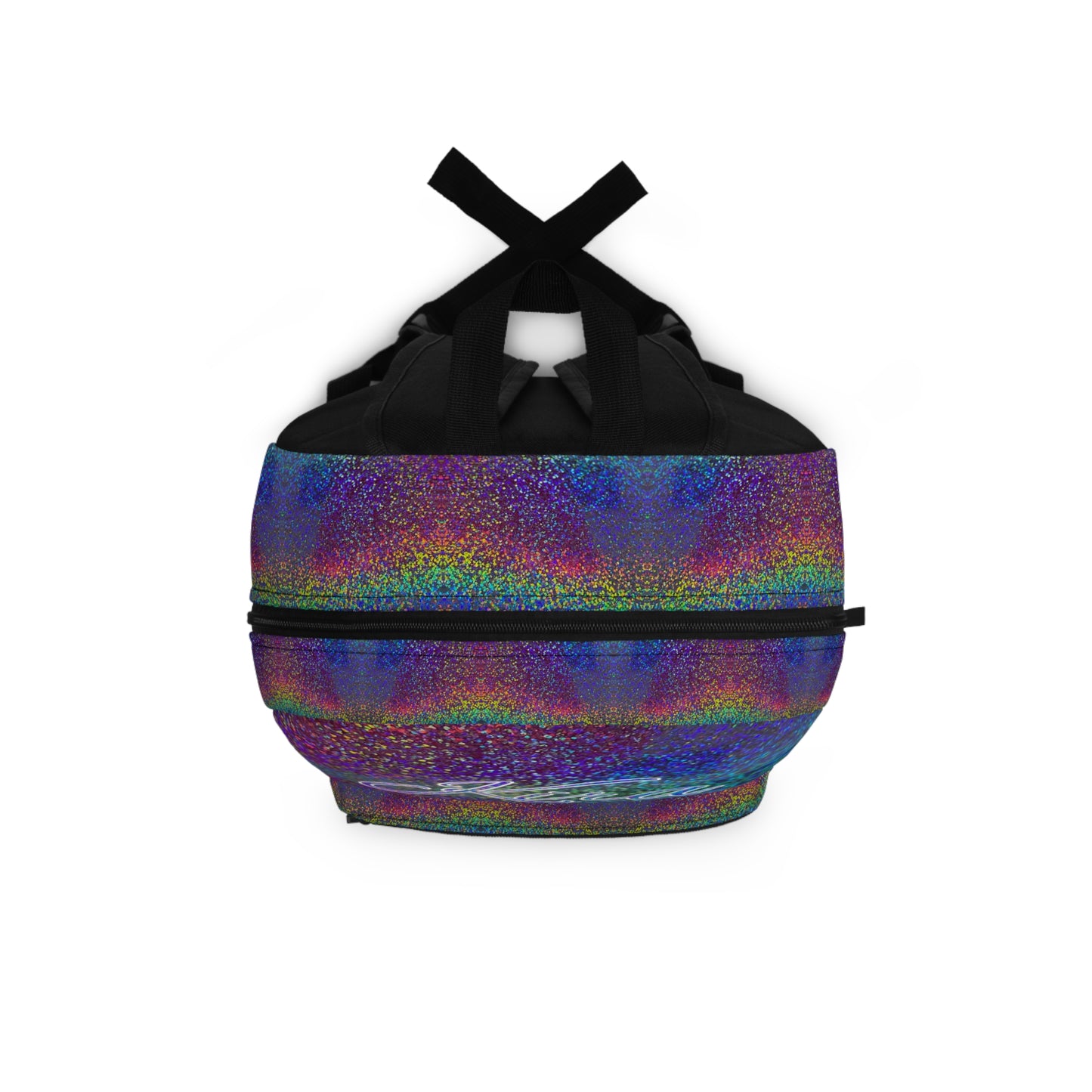 Holographic Rainbow Glitter Backpack | Iridescent Sparkle School Bag