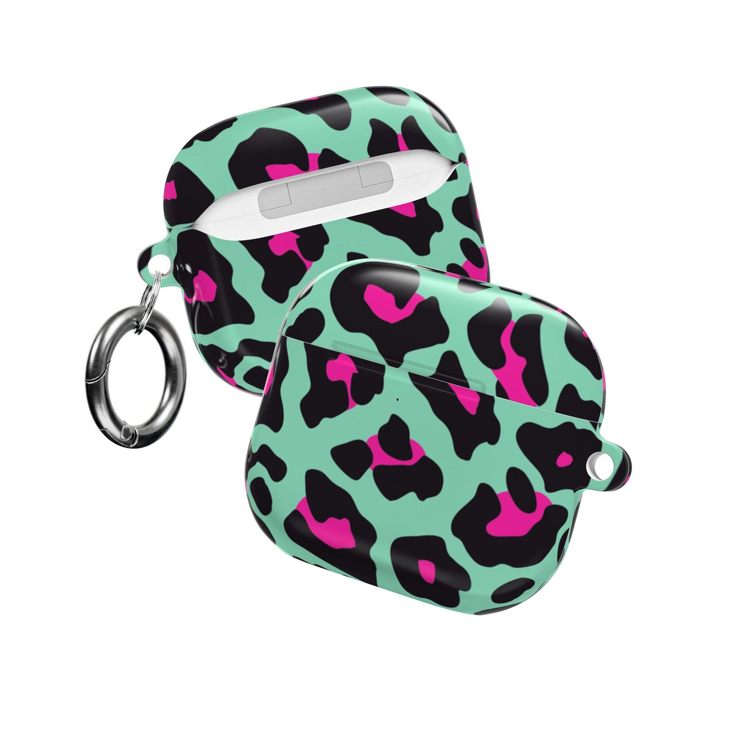 Trendy Leopard Print AirPod Cases | Cute Wireless Earbud Protectors, Stylish Gadget Accessories, Gift for Tech Lovers, Fun Animal Print