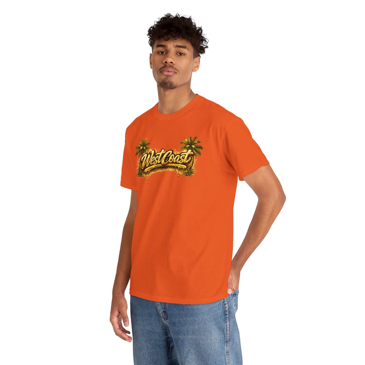 West Coast Palm Tree T-Shirt — Retro Surf Vibe Tee