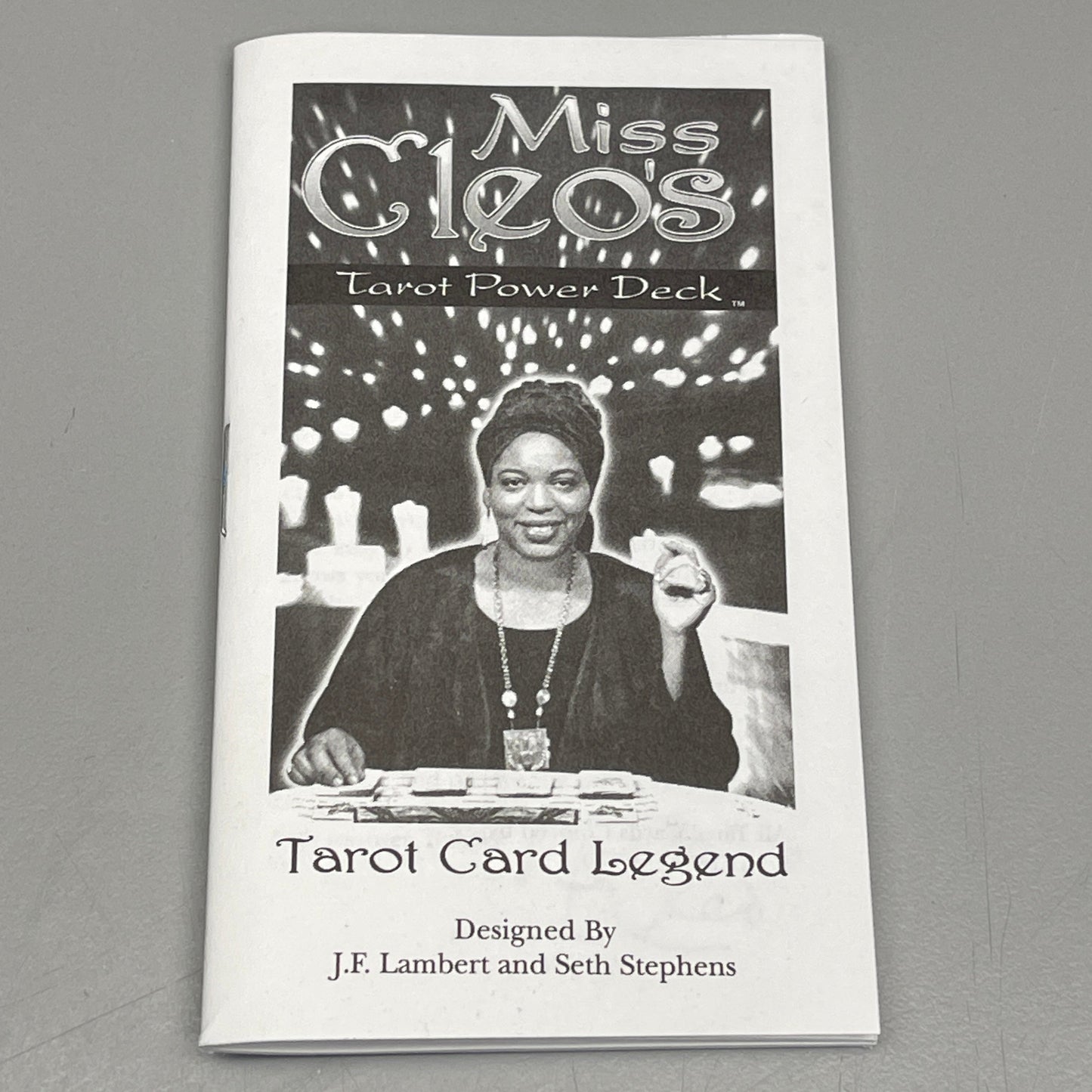 MISS CLEO'S (3 DECKS) Vintage Tarot Power Deck in Hard Cover Box