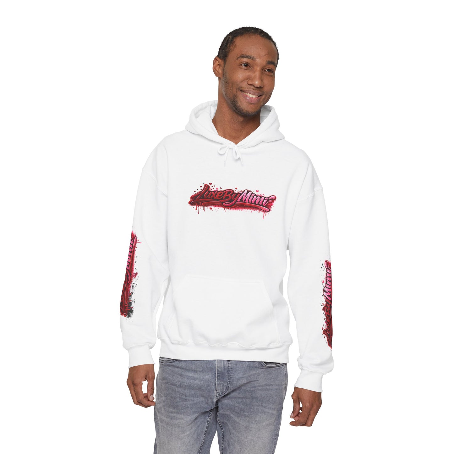 LuxeByMimi Brand Graffiti de Luxe Hoodie — Streetwear Pullover