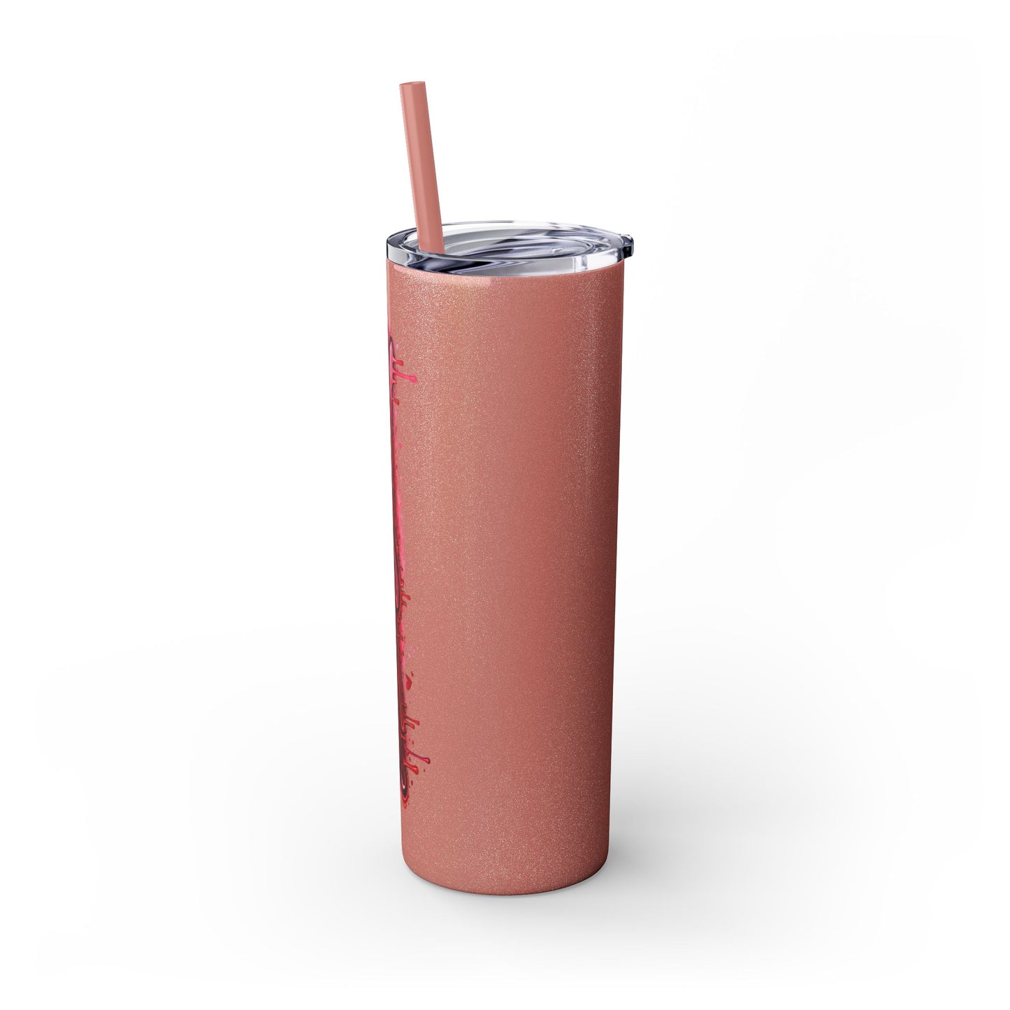 Skinny Tumbler – 'Lake & Lemons' Red Script 20oz Insulated Straw Tumbler