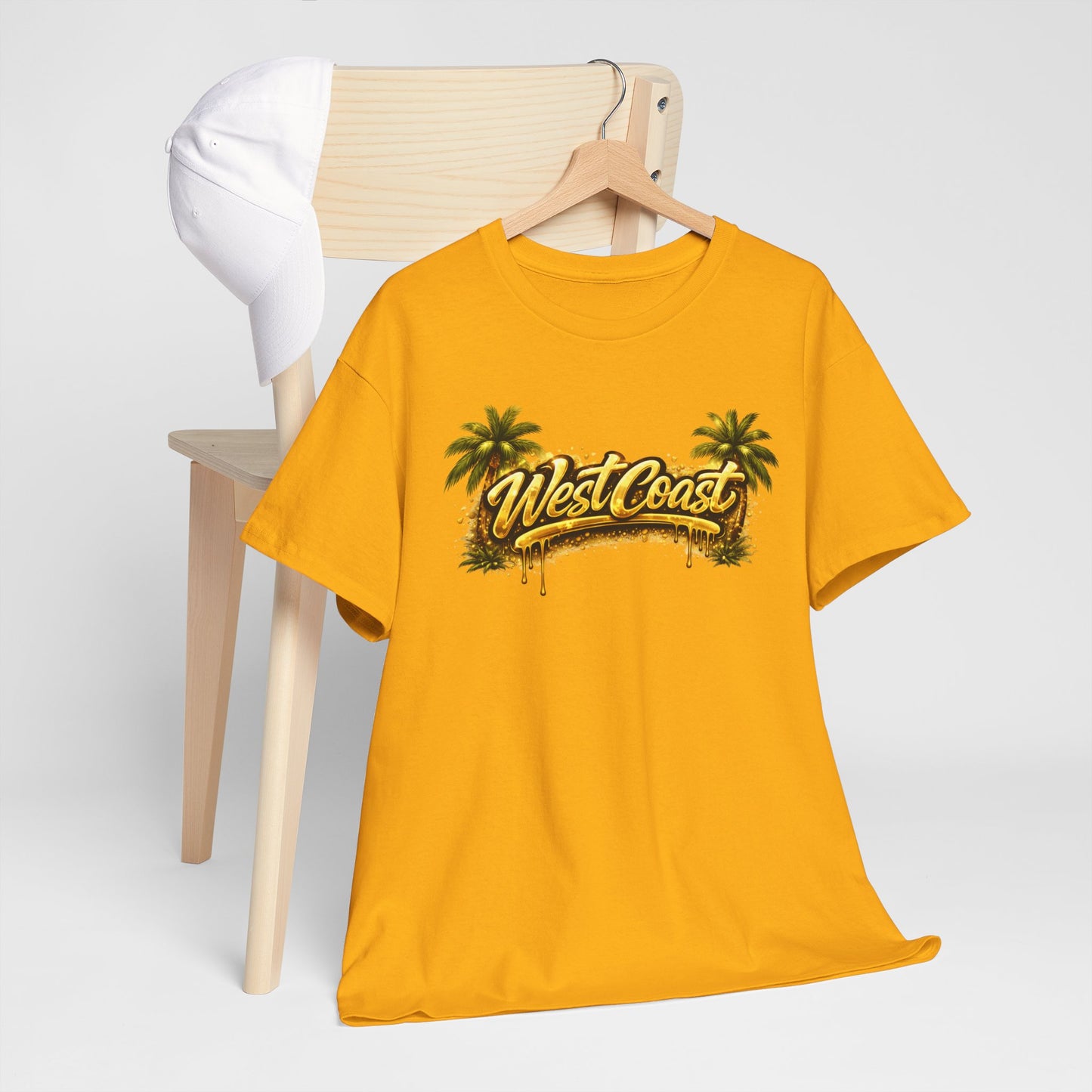 West Coast Palm Tree T-Shirt — Retro Surf Vibe Tee