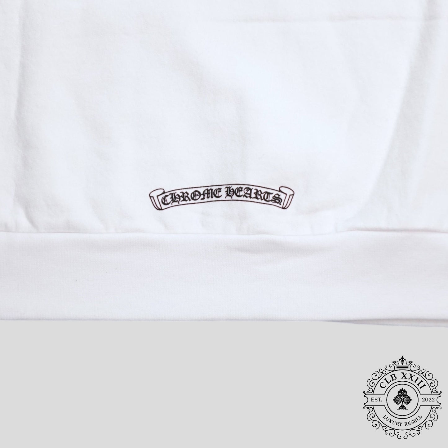 Chrome Hearts Love You Crewneck in White