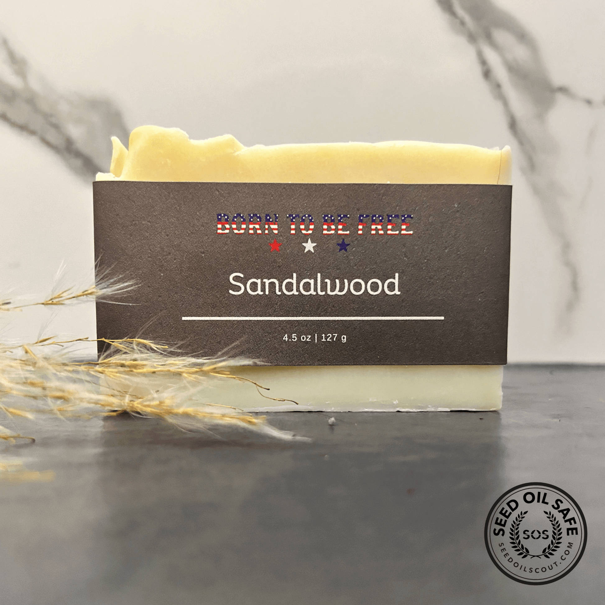 Sandalwood Tallow Soap Bar-0