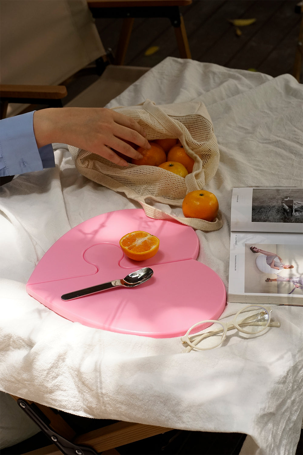Heart-Shaped Puzzle Cutting Board-3