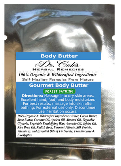 36 - Dr. Cole's Gourmet Body Butter - FOREST BATHING Sample-0