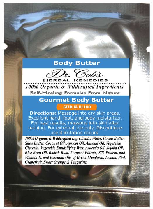 41 - Dr. Cole's Gourmet Body Butter - CITRUS BLEND Sample-0