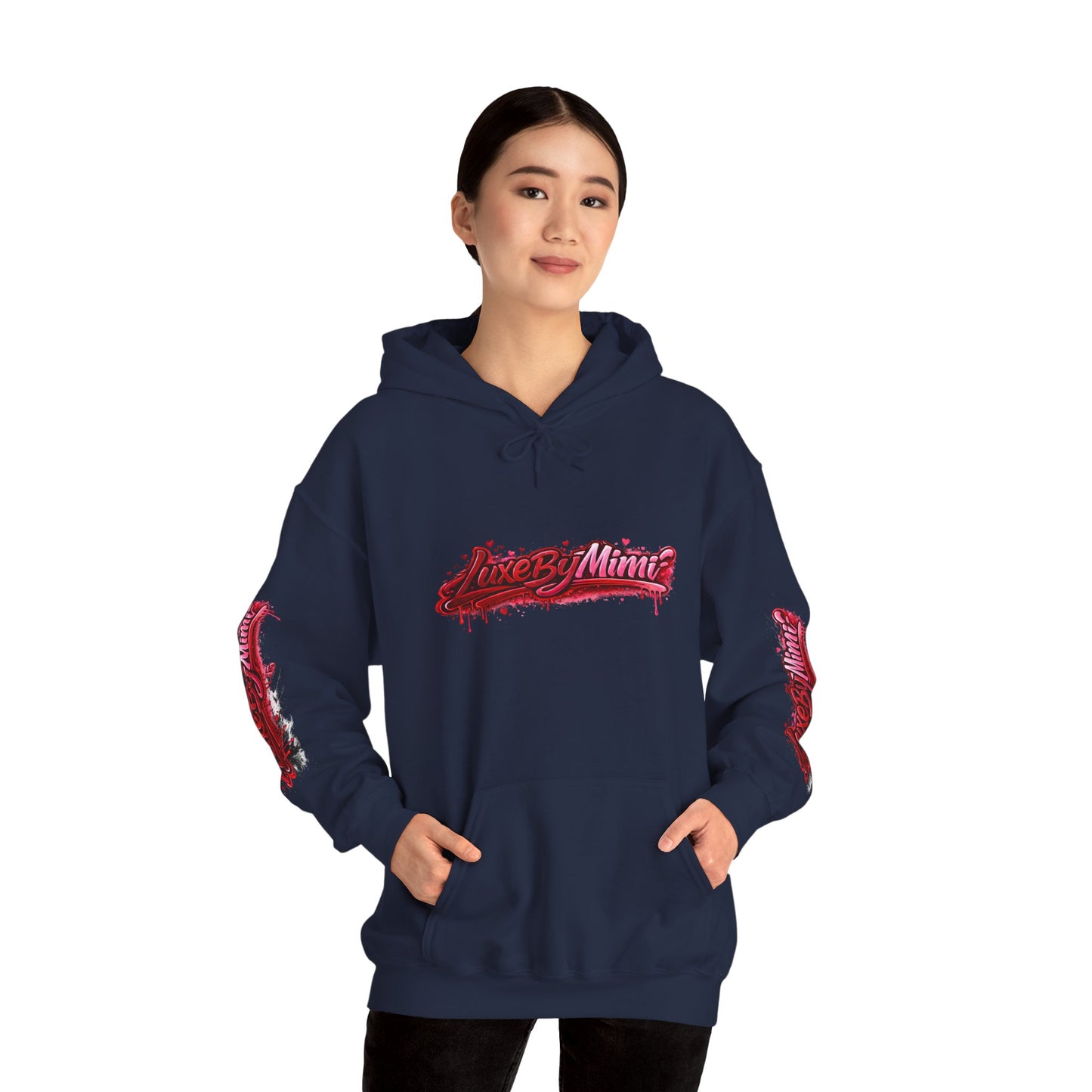 LuxeByMimi Brand Graffiti de Luxe Hoodie — Streetwear Pullover