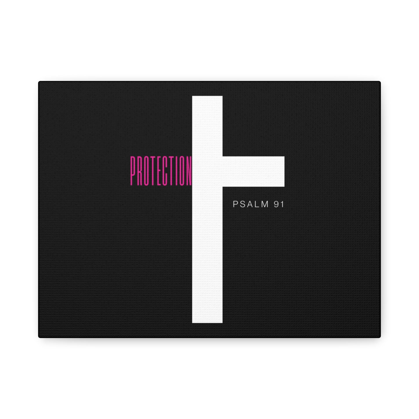 Faith-Inspired Canvas Print - Psalm 91, Home Decor, Wall Art, Christian Gift, Inspirational Decoration