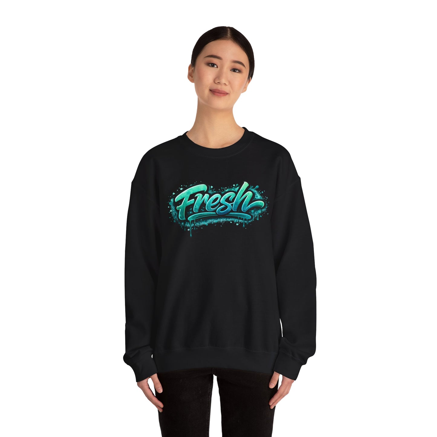 Fresh Graffiti Crewneck Sweatshirt