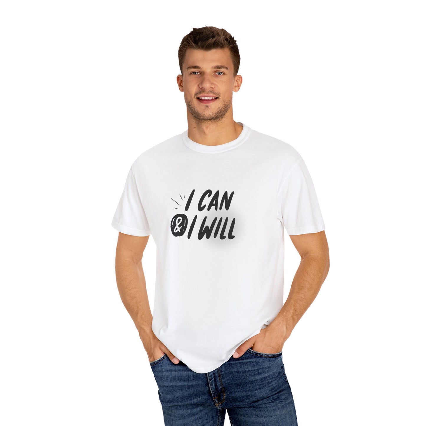 I Can T-Shirt - Motivational Unisex Graphic Tee