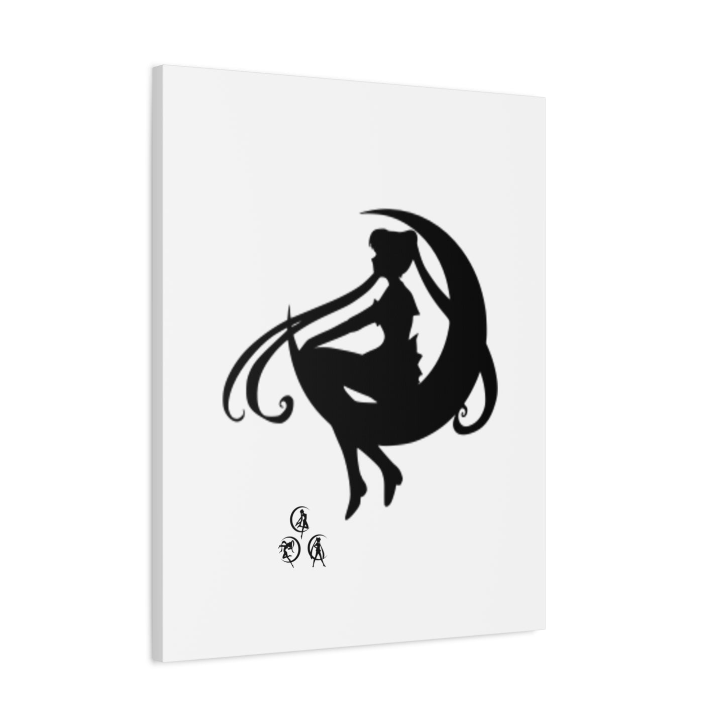 Moonlit Goddess Canvas Art, Modern Wall Decor, Fantasy Home Decor, Boho Aesthetic, Gift for Art Lovers