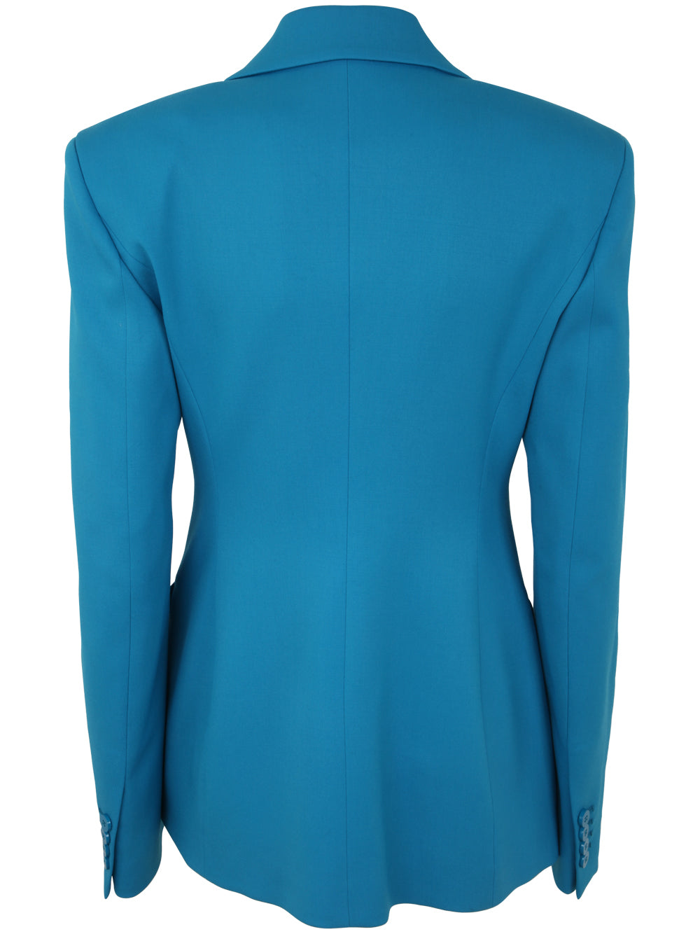 The Attico Women Blue Cool Wool Blazer