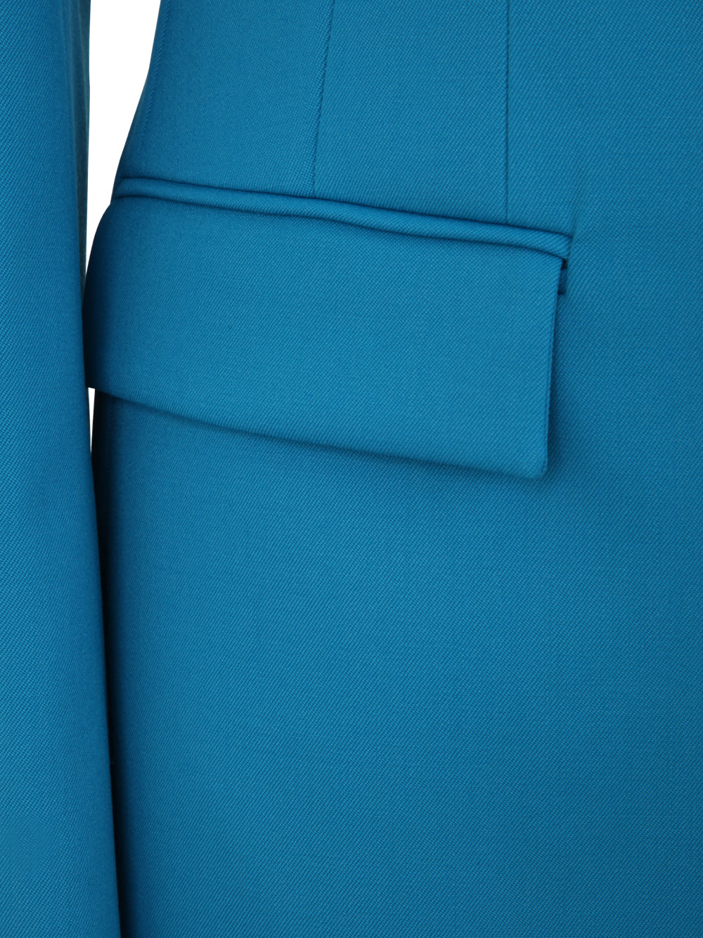 The Attico Women Blue Cool Wool Blazer