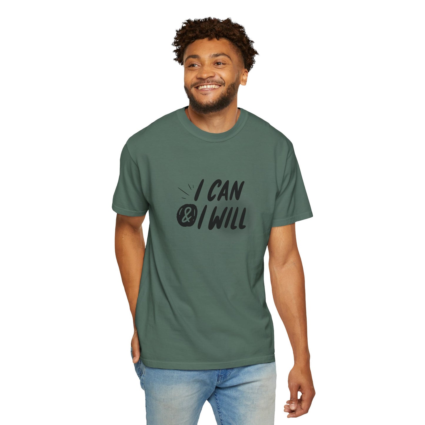 I Can T-Shirt - Motivational Unisex Graphic Tee