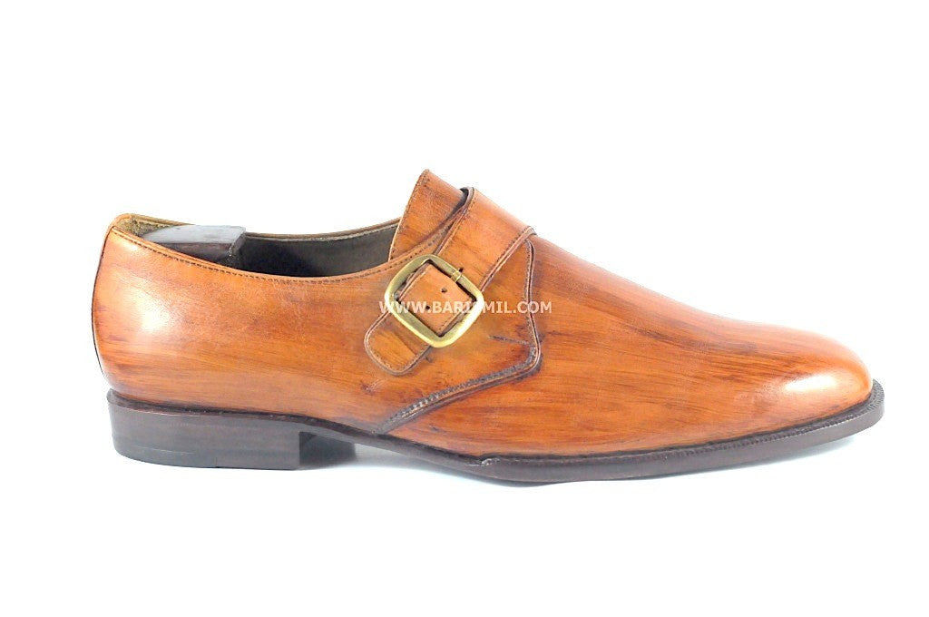 Edinburg - Single Monk Strap Shoes-4