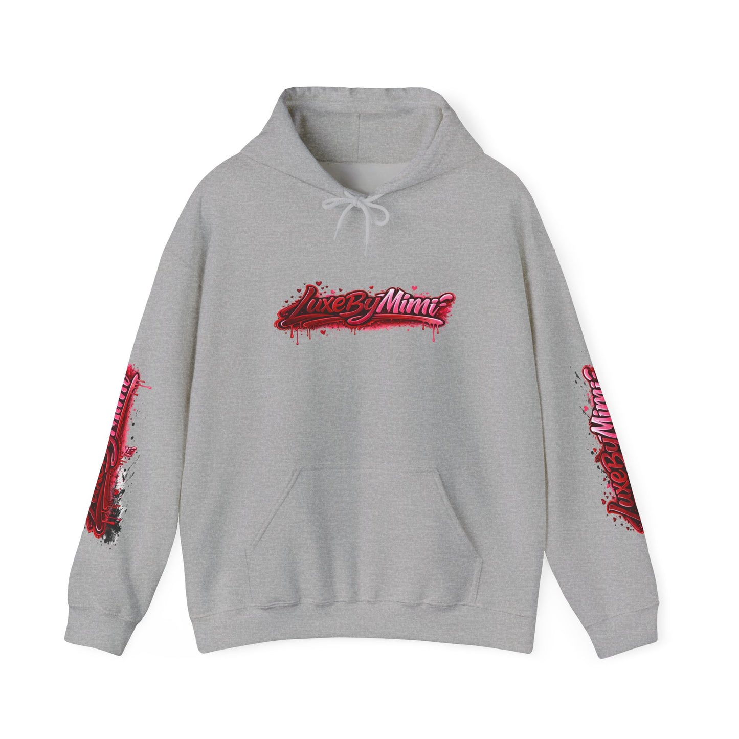 LuxeByMimi Brand Graffiti de Luxe Hoodie — Streetwear Pullover
