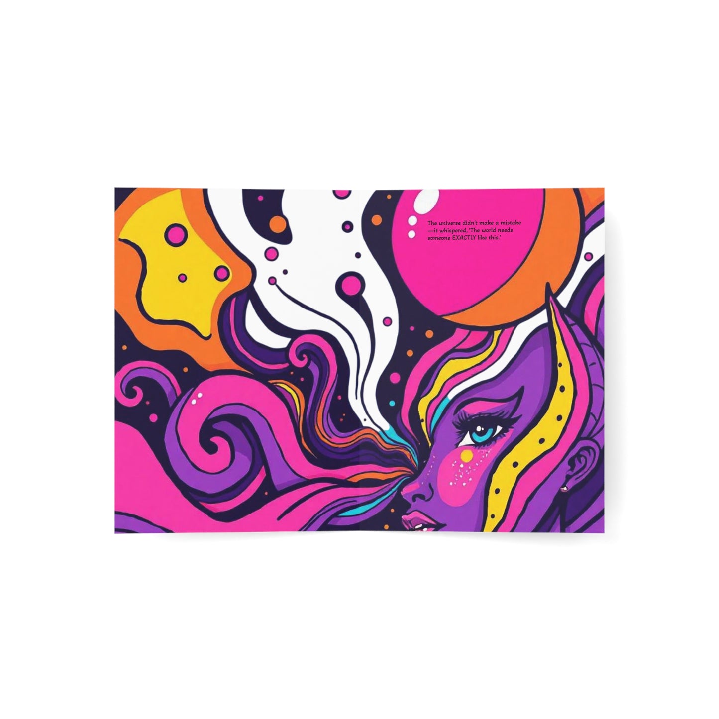 Vibrant Art Greeting Cards - Colorful Abstract Designs for Any Occasion, Art Cards, Fun Stationery, Unique Gift, Invite, Note Cards