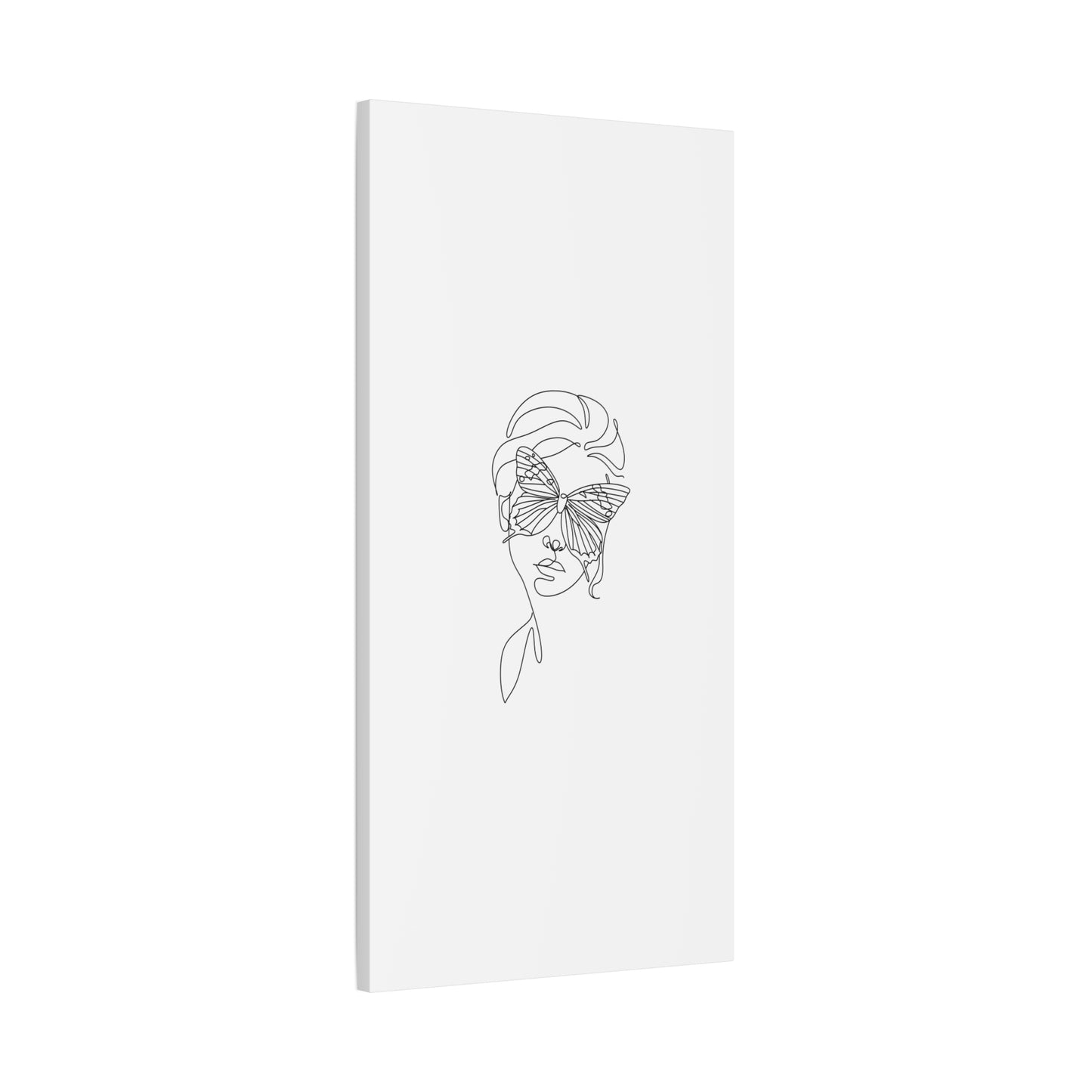 Minimalist Butterfly Canvas Art, Modern Home Decor, Gift for Nature Lovers, Wall Art for Women, Inspirational Wall Art