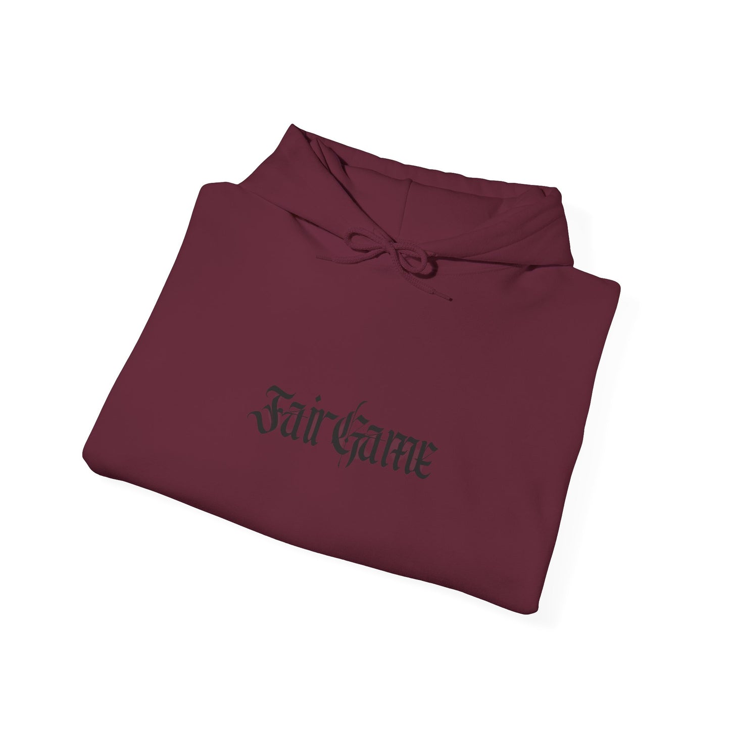 Fair Game Unisex Heavy Blend Hoodie, Cozy Sweatshirt, Casual Lounge Wear, Gift for Gamers, Comfortable Street Style
