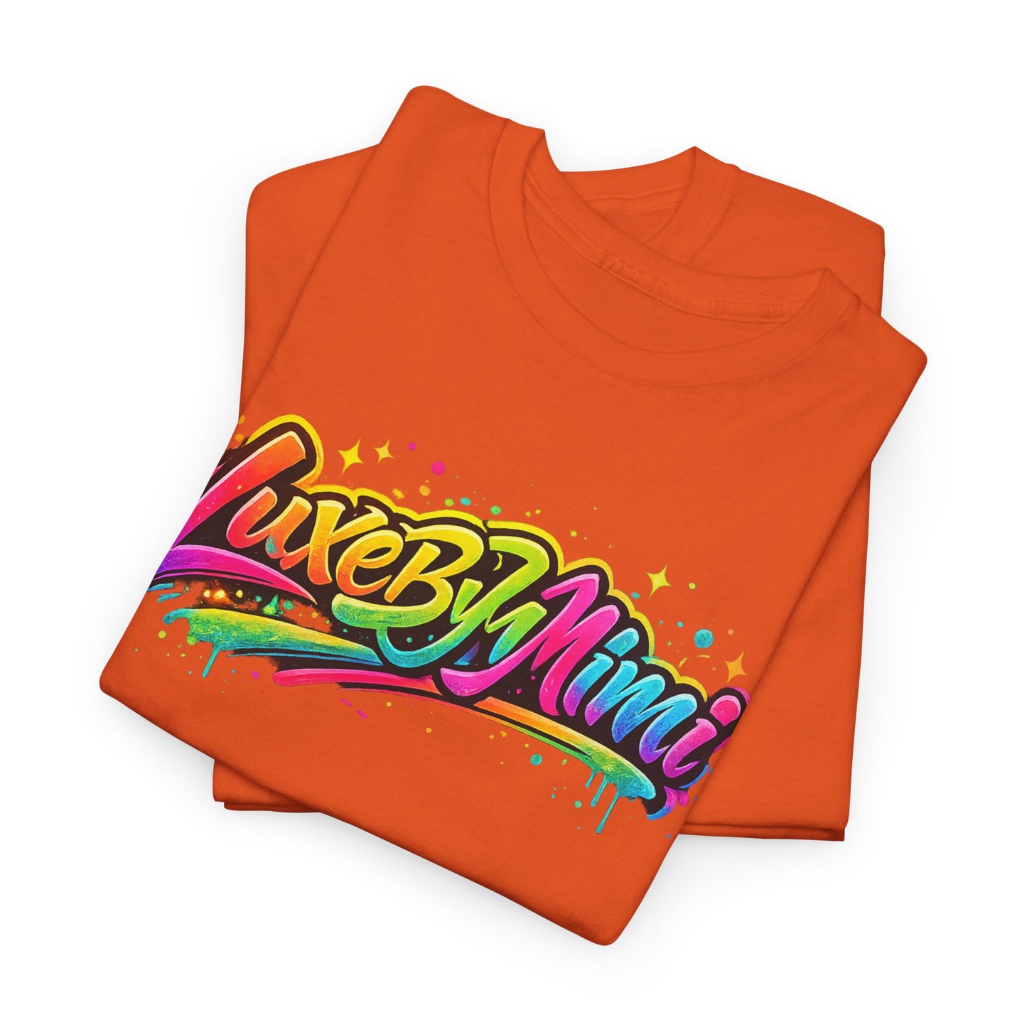 Graffiti Logo T-Shirt — 'Luxe By Mimi' Brand Colorful Streetwear Tee