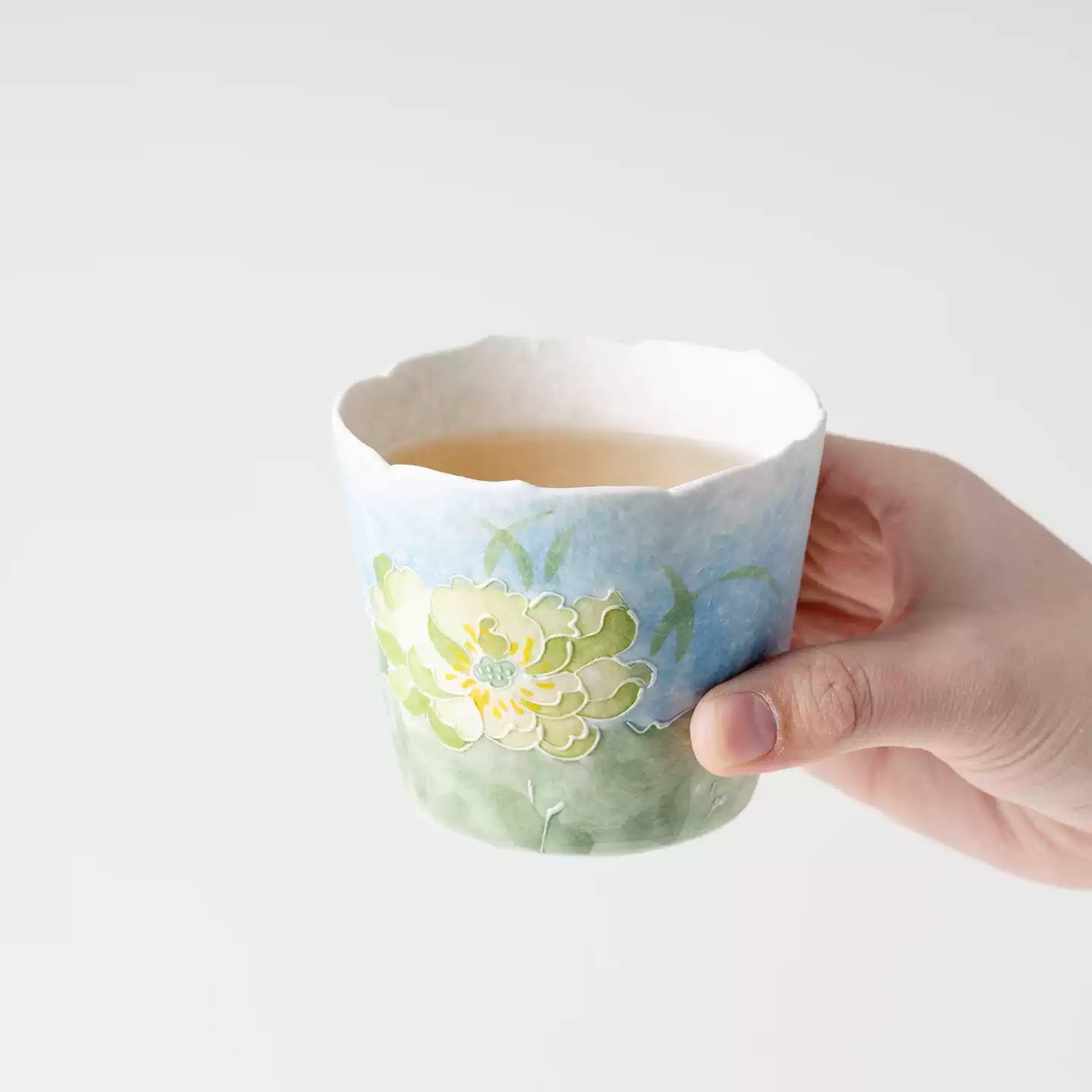 Lotus Ceramic Tea & Coffee Cup Set-2