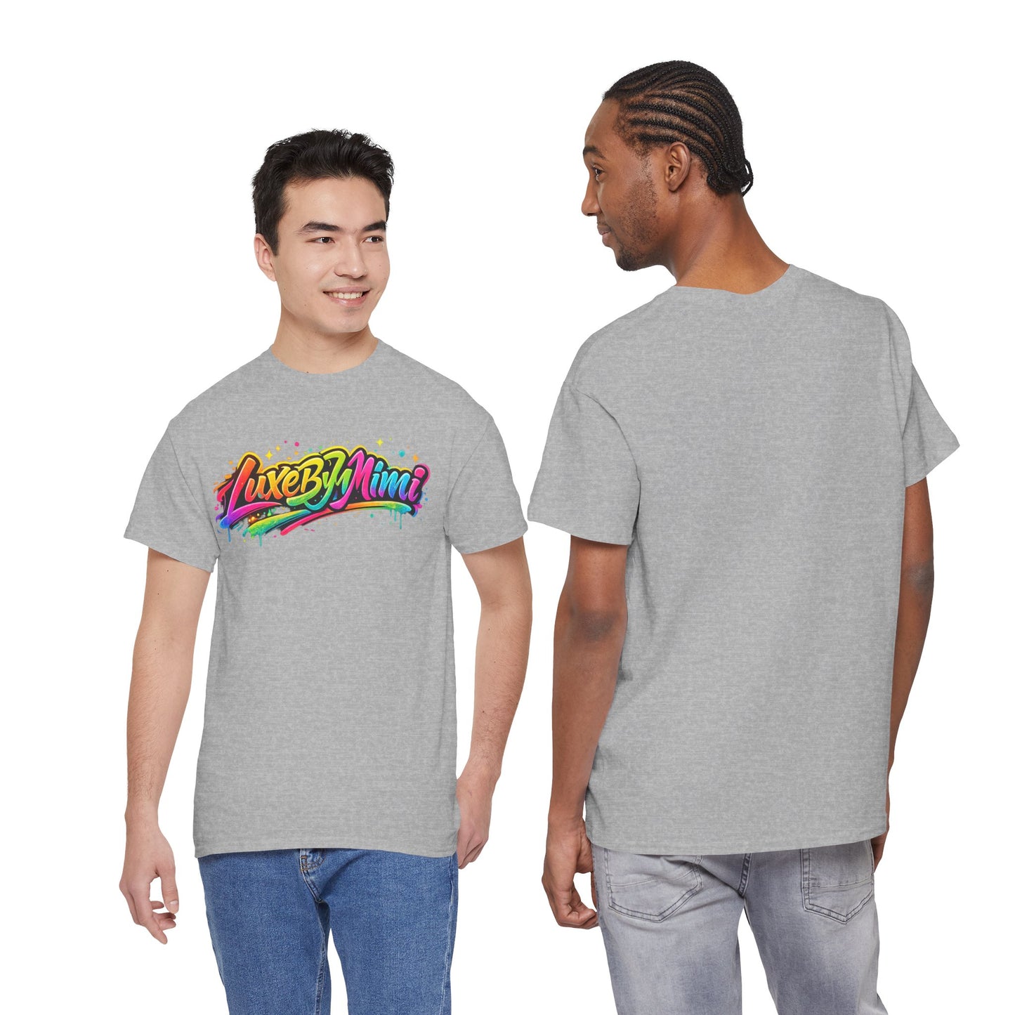 Graffiti Logo T-Shirt — 'Luxe By Mimi' Brand Colorful Streetwear Tee