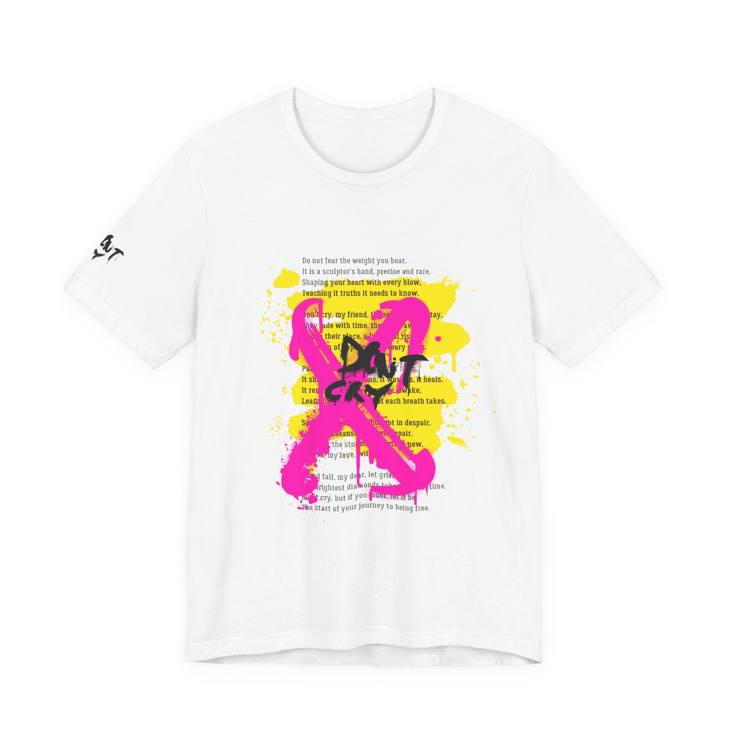 Inspirational Unisex Short Sleeve Tee - Journey to Self-Love & Empowerment