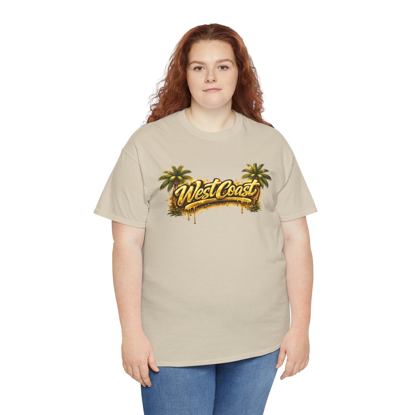 West Coast Palm Tree T-Shirt — Retro Surf Vibe Tee