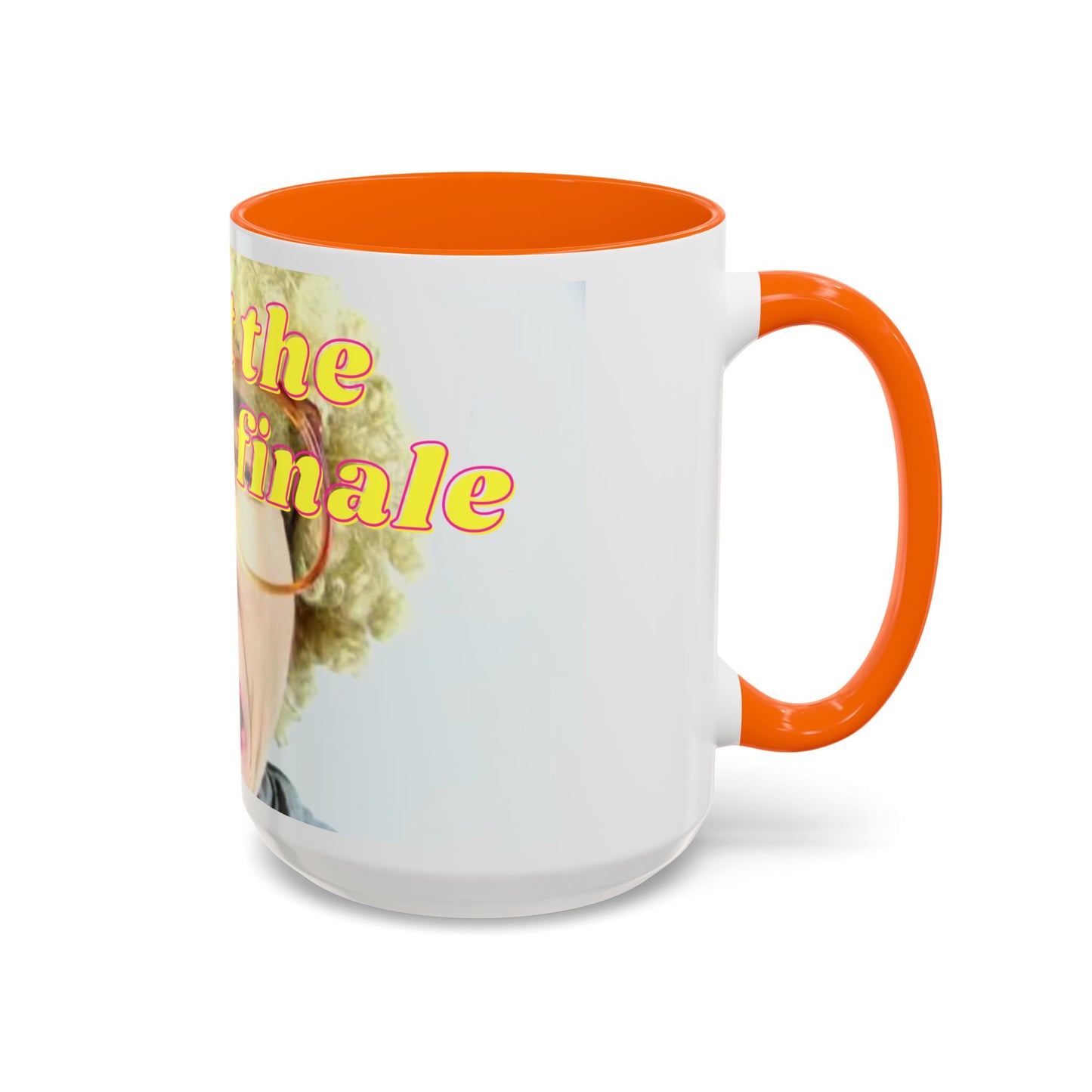 Humorous Accent Coffee Mug, "Me at the season finale", Funny Gift for TV Lovers, Comedy Merchandise, Unique Birthday Present, Fun Housewarming Mug