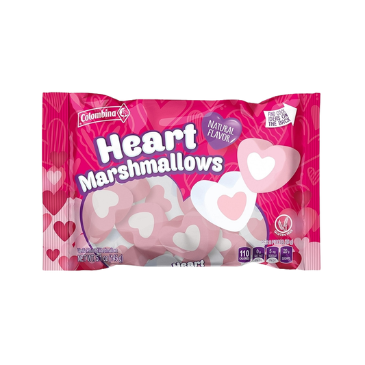 Colombina Heart Shaped Vanilla Marshmallows (5.1oz)