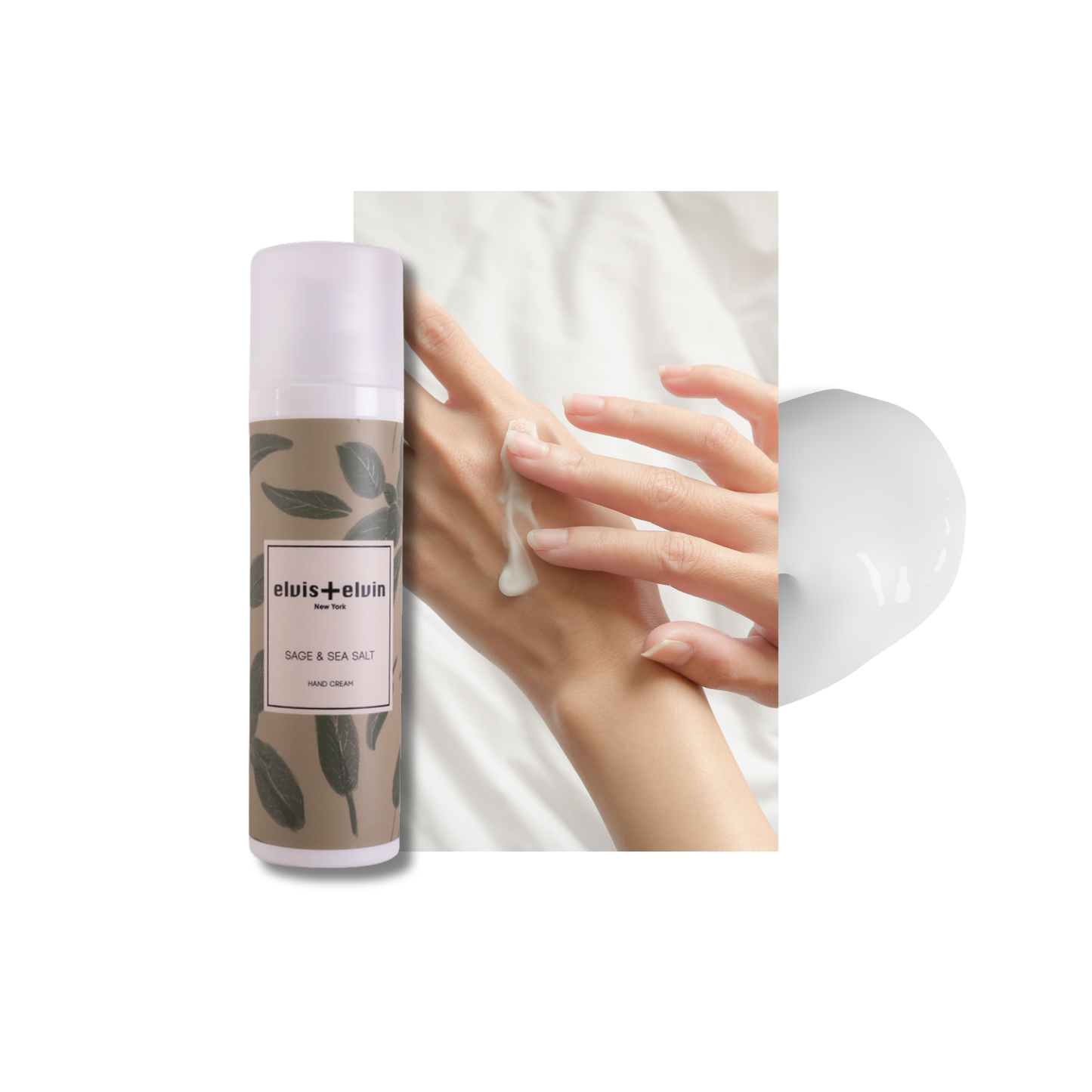 Sage & Sea Salt Fragrance Hand Cream by elvis+elvin-4