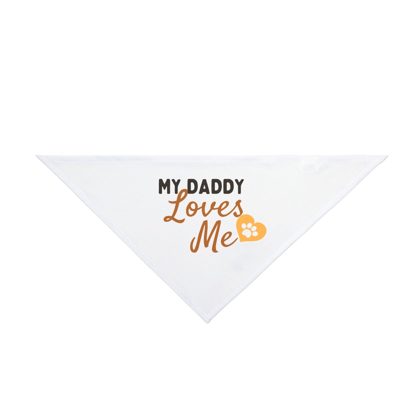 Pet Bandana, Cute Pet Accessory for Dog Lovers, Gift for Dads, Father's Day Dog Bandana, Dog Fashion, Stylish Pet Gift