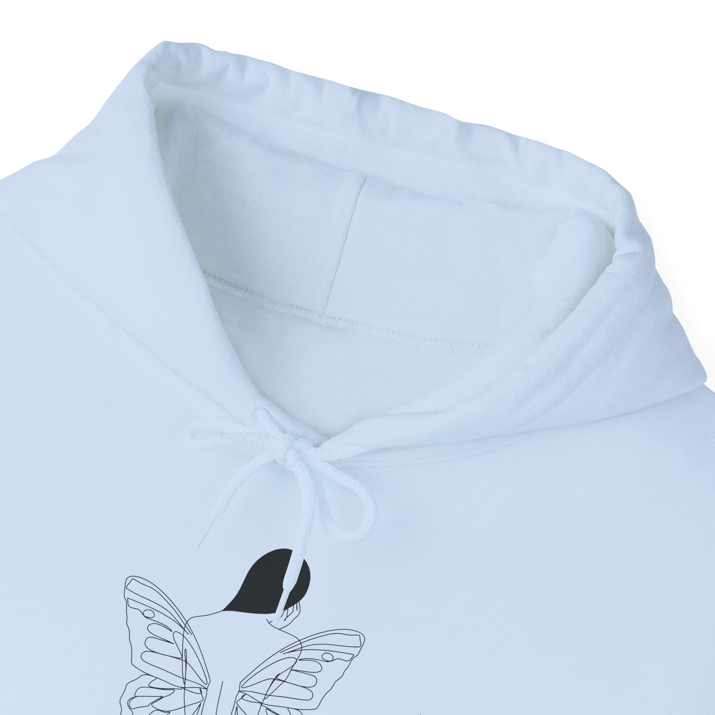Butterfly Love Unisex Hoodie, Cozy Sweatshirt for Everyday Comfort, Gift for Nature Lovers, Butterfly Apparel for Spring