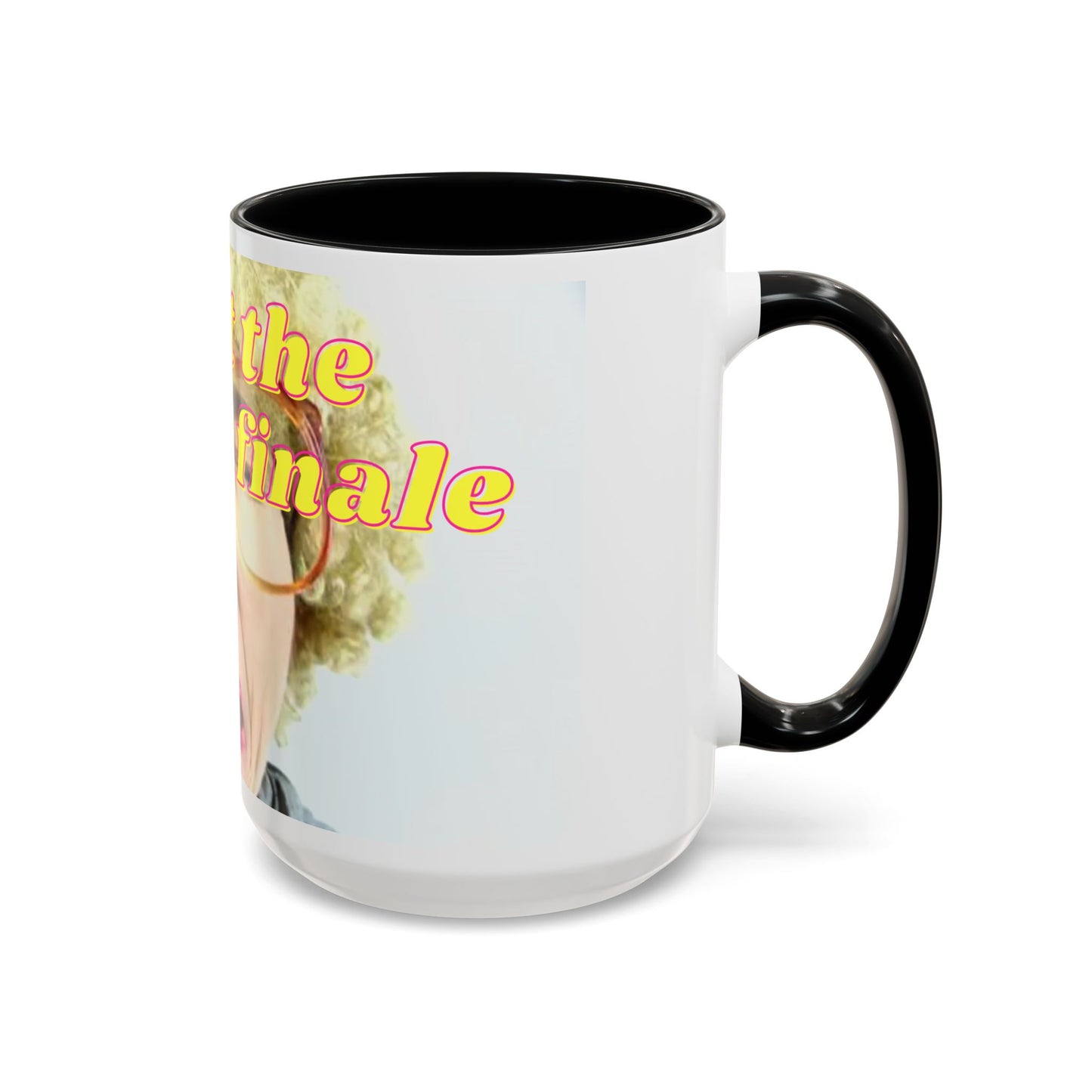 Humorous Accent Coffee Mug, "Me at the season finale", Funny Gift for TV Lovers, Comedy Merchandise, Unique Birthday Present, Fun Housewarming Mug