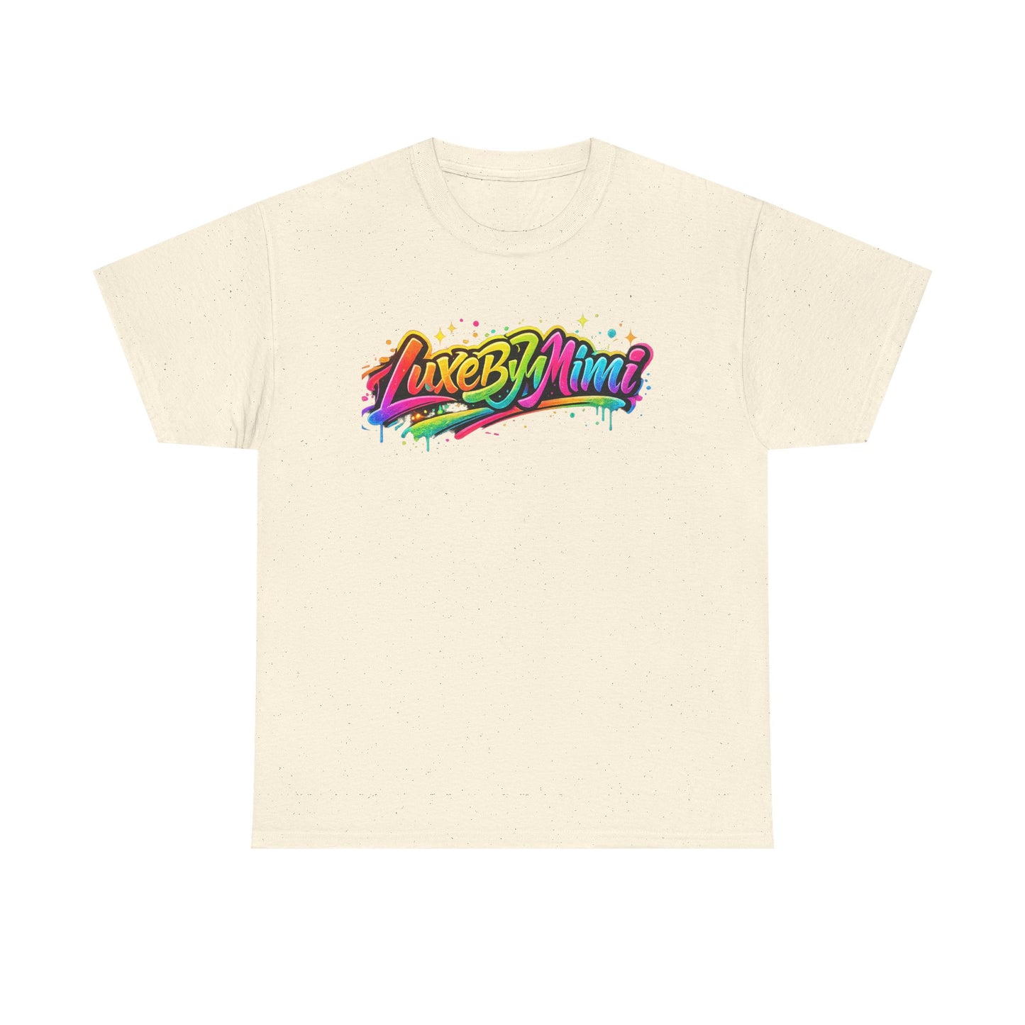 Graffiti Logo T-Shirt — 'Luxe By Mimi' Brand Colorful Streetwear Tee