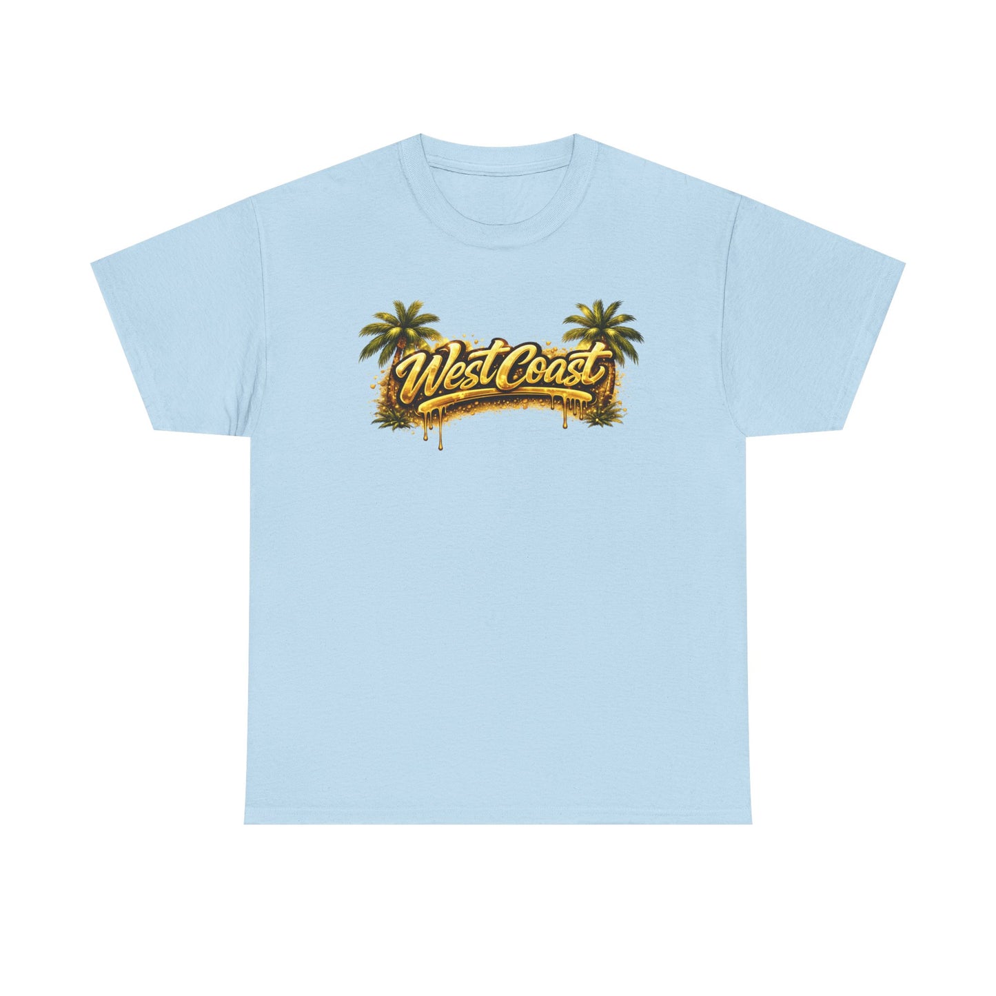 West Coast Palm Tree T-Shirt — Retro Surf Vibe Tee